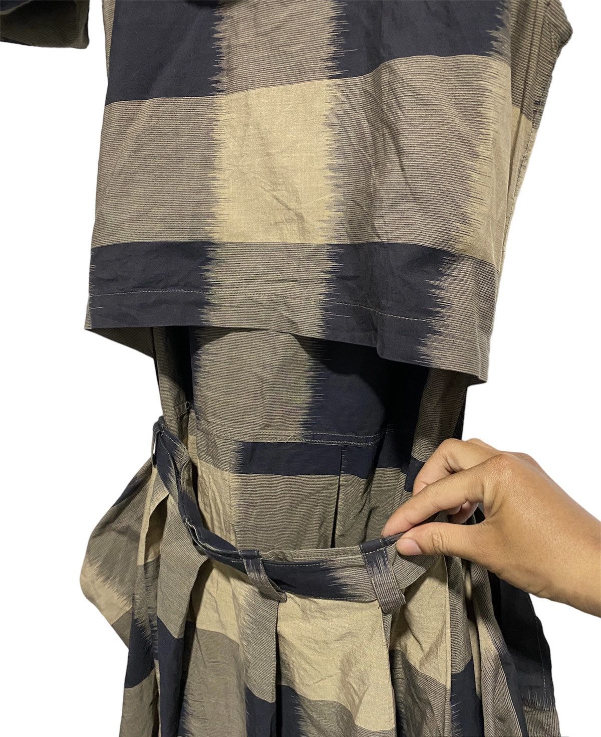 Issey Miyake Vintage AW88 Issey Miyake Gothic Brown Plaid Dresses Runway Size S / US 4 / IT 40 - 11 Thumbnail