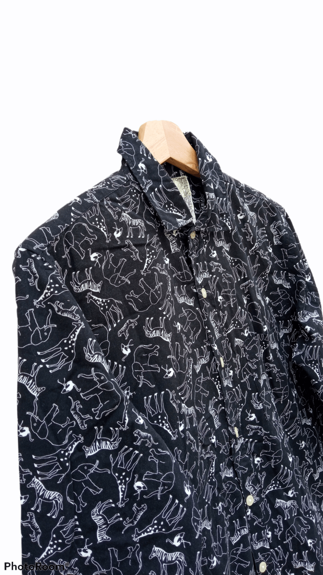 Japanese Brand × Vintage 🔥🔥Vintage Style Rovtski Full Print Animal LS Shirt Size US S / EU 44-46 / 1 - 6 Thumbnail