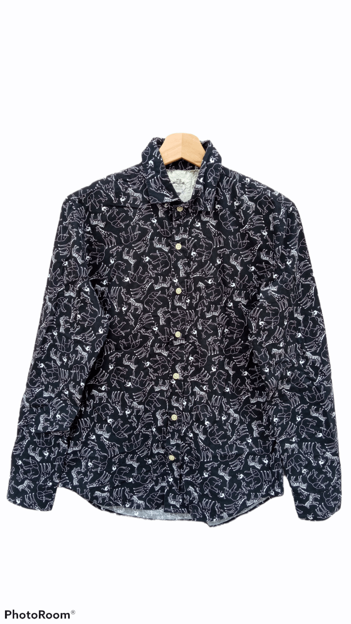Japanese Brand × Vintage 🔥🔥Vintage Style Rovtski Full Print Animal LS Shirt Size US S / EU 44-46 / 1 - 1 Thumbnail