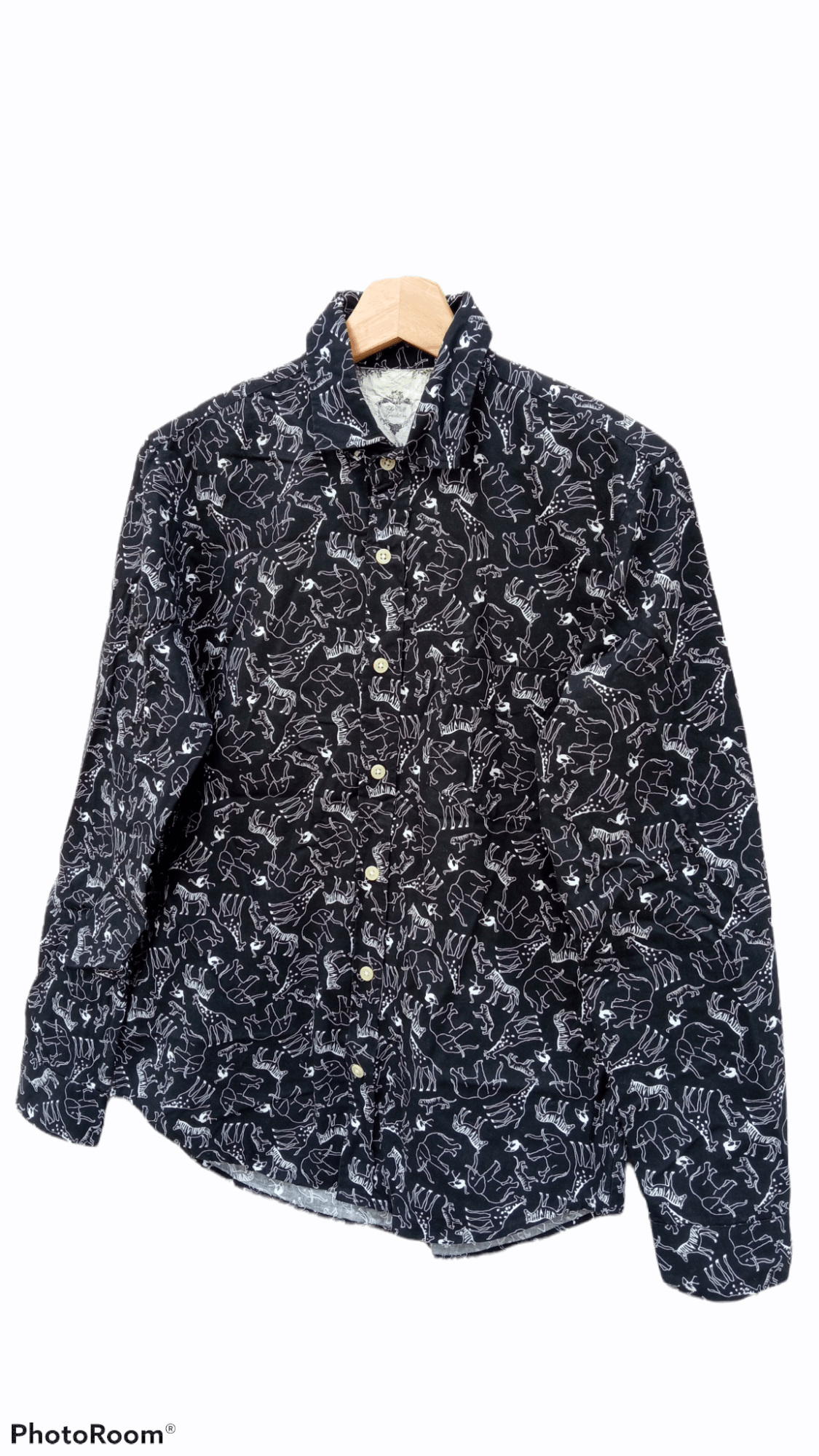Japanese Brand × Vintage 🔥🔥Vintage Style Rovtski Full Print Animal LS Shirt Size US S / EU 44-46 / 1 - 3 Thumbnail