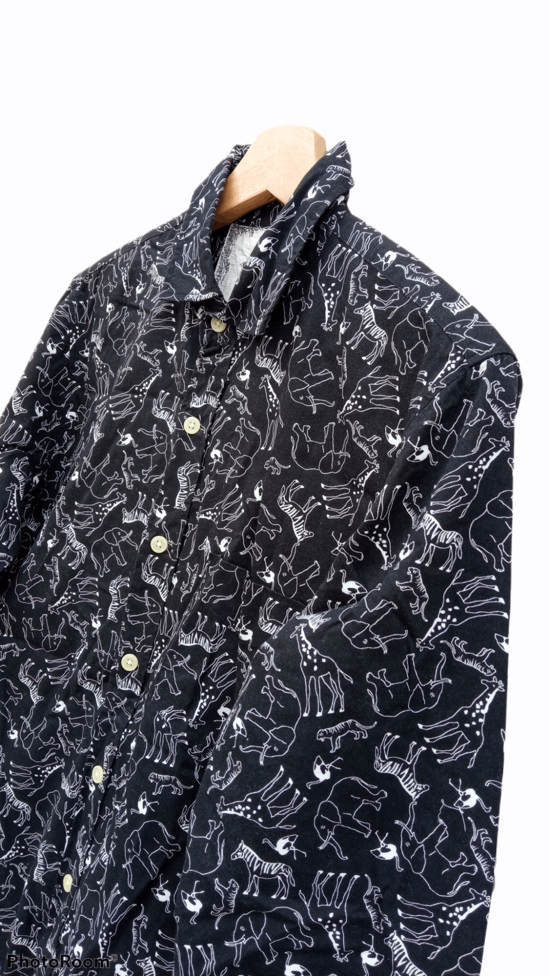 Japanese Brand × Vintage 🔥🔥Vintage Style Rovtski Full Print Animal LS Shirt Size US S / EU 44-46 / 1 - 9 Thumbnail