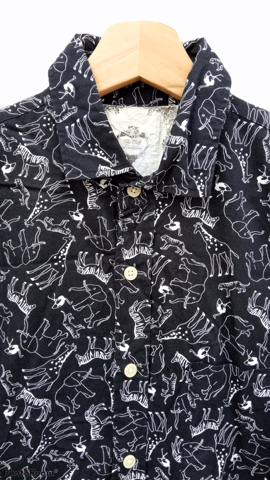 Japanese Brand × Vintage 🔥🔥Vintage Style Rovtski Full Print Animal LS Shirt Size US S / EU 44-46 / 1 - 17 Thumbnail