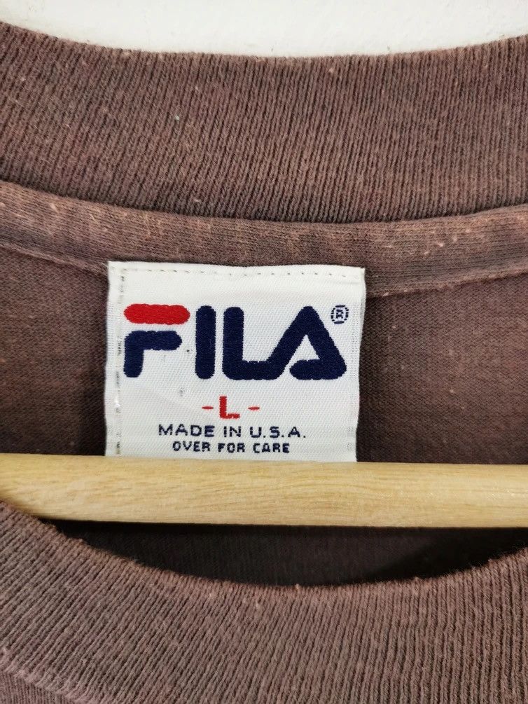 Fila × Vintage Vintage Fila Tshirt big logo made in USA streetwear Size US L / EU 52-54 / 3 - 5 Thumbnail