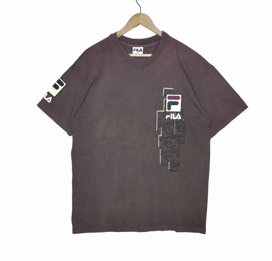 Fila × Vintage Vintage Fila Tshirt big logo made in USA streetwear Size US L / EU 52-54 / 3 - 2 Thumbnail