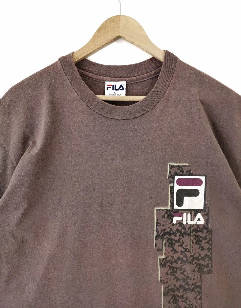 Fila × Vintage Vintage Fila Tshirt big logo made in USA streetwear Size US L / EU 52-54 / 3 - 3 Thumbnail