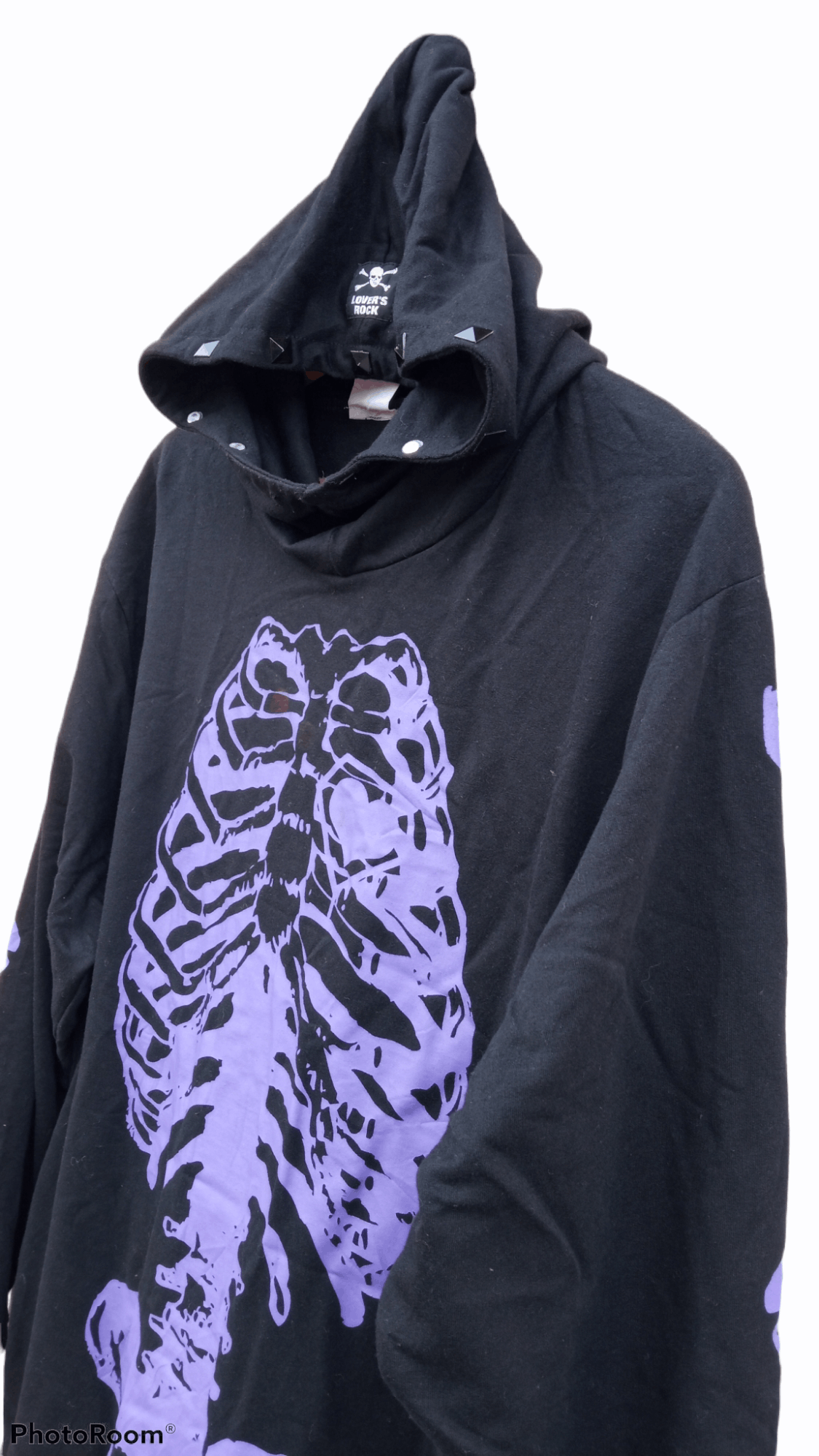 Japanese Brand × Vintage 🔥🔥Superlovers Lovers Rock Punk Skeleton Hoodie Size US L / EU 52-54 / 3 - 9 Thumbnail