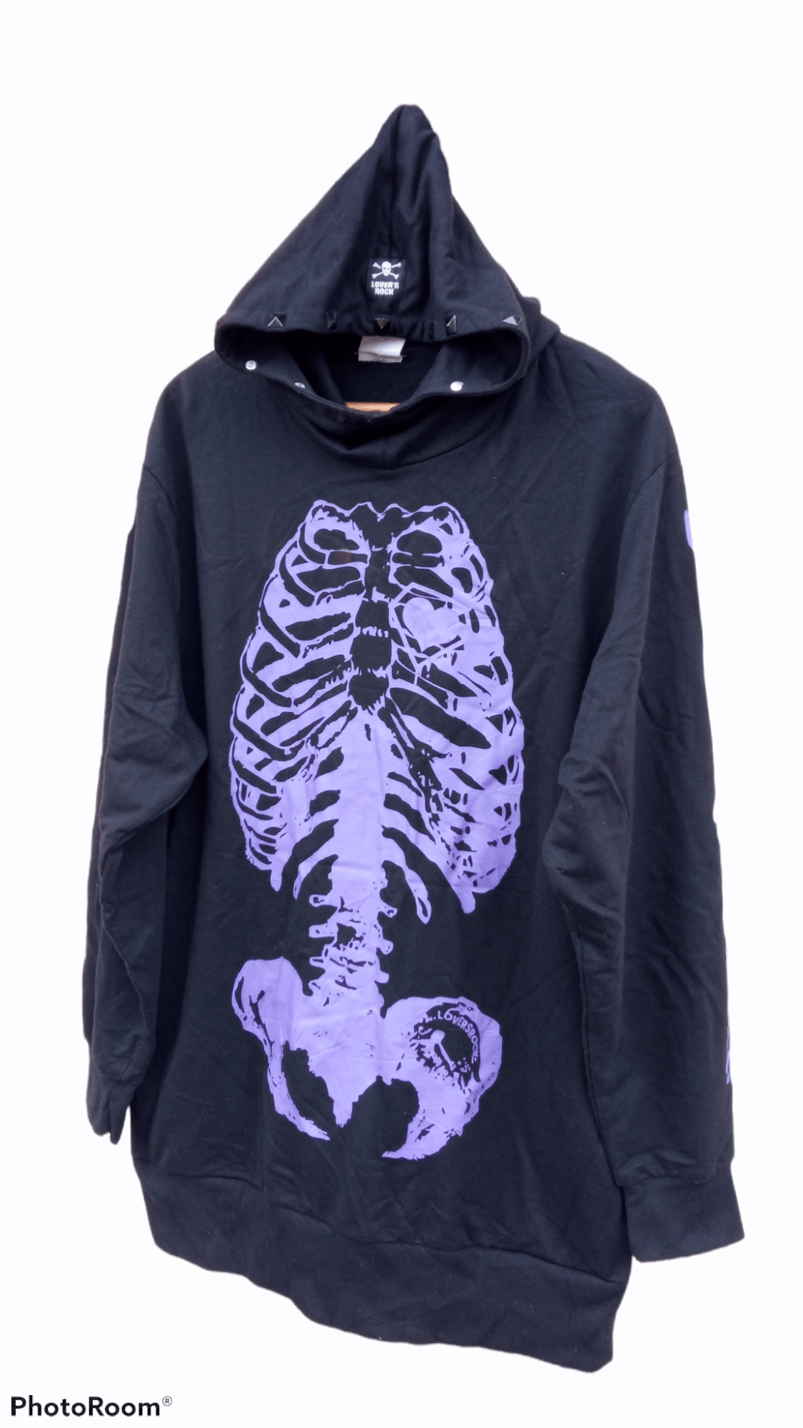 Japanese Brand × Vintage 🔥🔥Superlovers Lovers Rock Punk Skeleton Hoodie Size US L / EU 52-54 / 3 - 3 Thumbnail