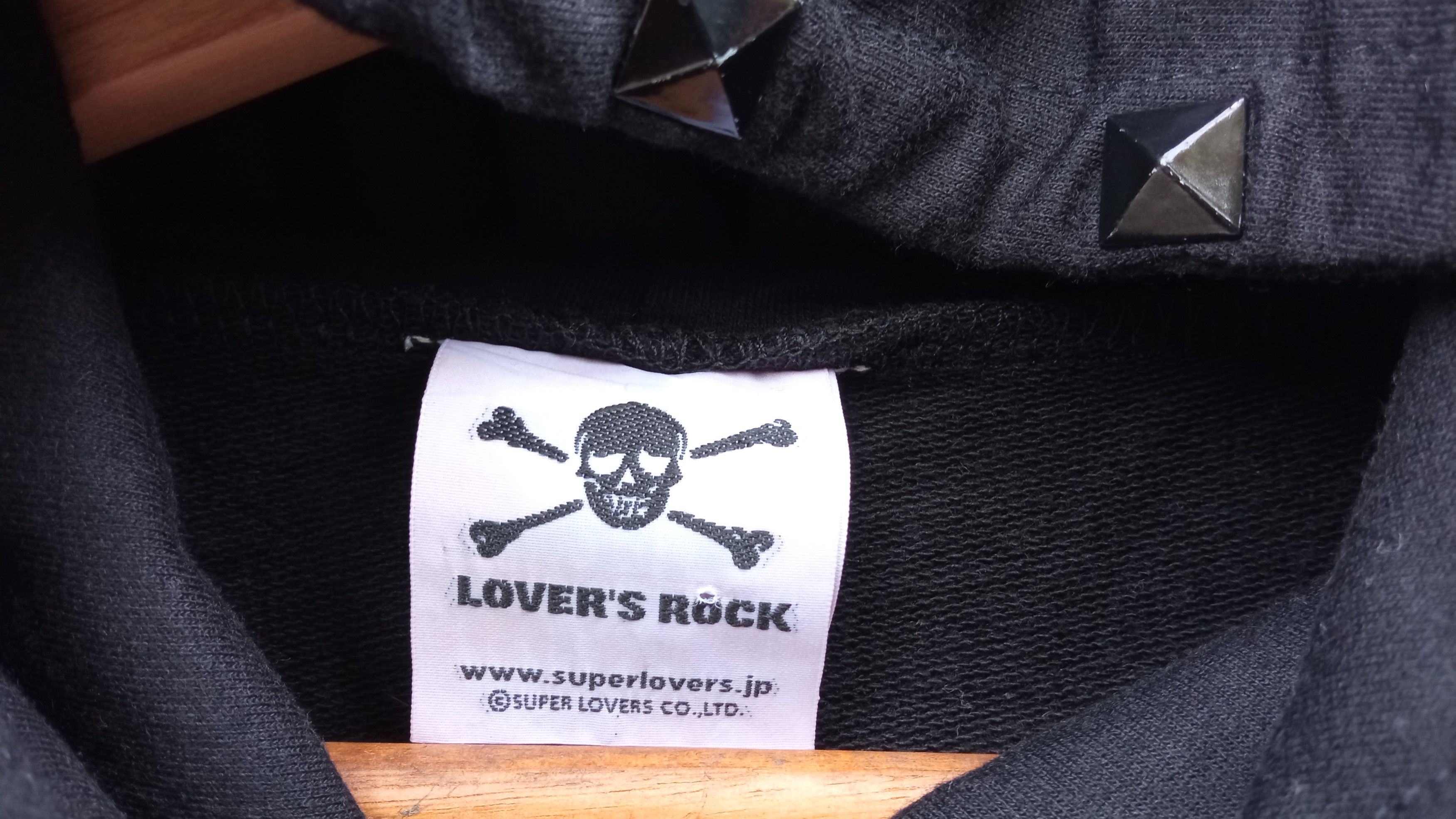Japanese Brand × Vintage 🔥🔥Superlovers Lovers Rock Punk Skeleton Hoodie Size US L / EU 52-54 / 3 - 23 Thumbnail