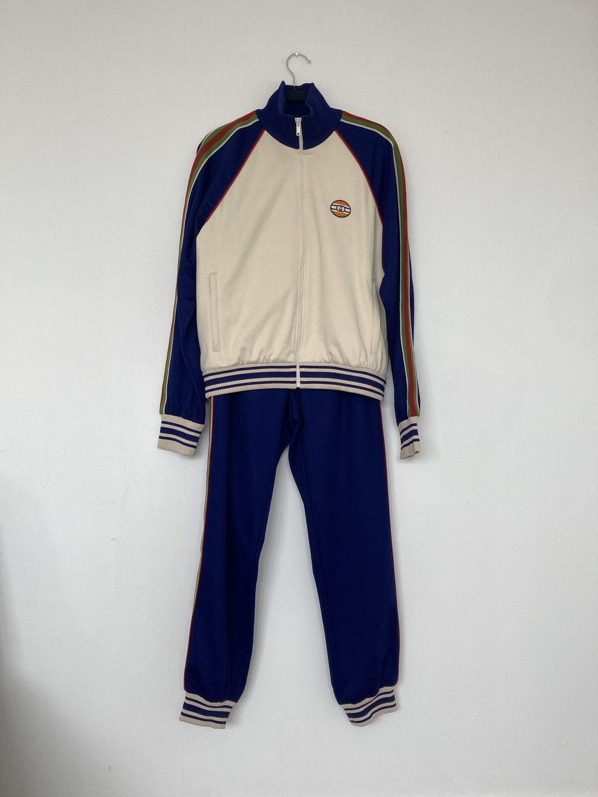 image of Gucci Technical Tracksuit Small in Blue, Men's