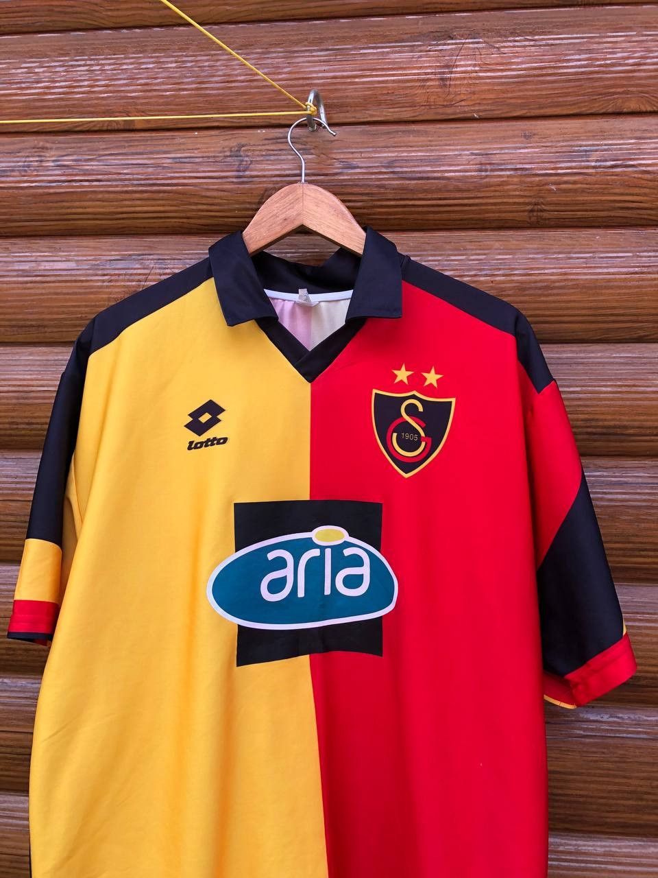 Lotto Sport Vintage Lotto GALATASARAY 2001-2002 Home Shirt Jersey Turkey Size US XL / EU 56 / 4 - 2 Thumbnail