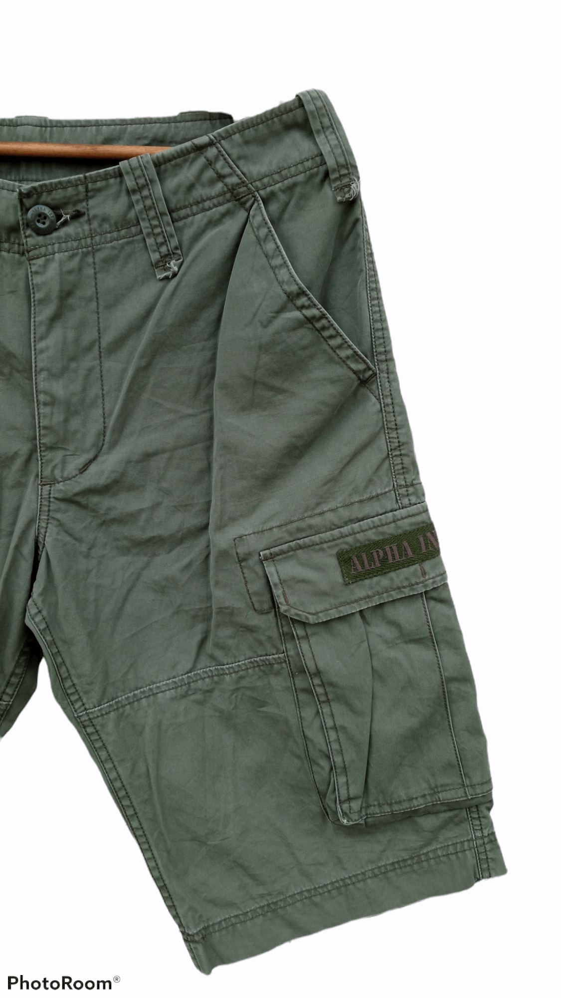 Alpha Industries × Vintage 🔥🔥Alpha Industries Multi Pockets Cargo Short Pants Size US 32 / EU 48 - 5 Thumbnail