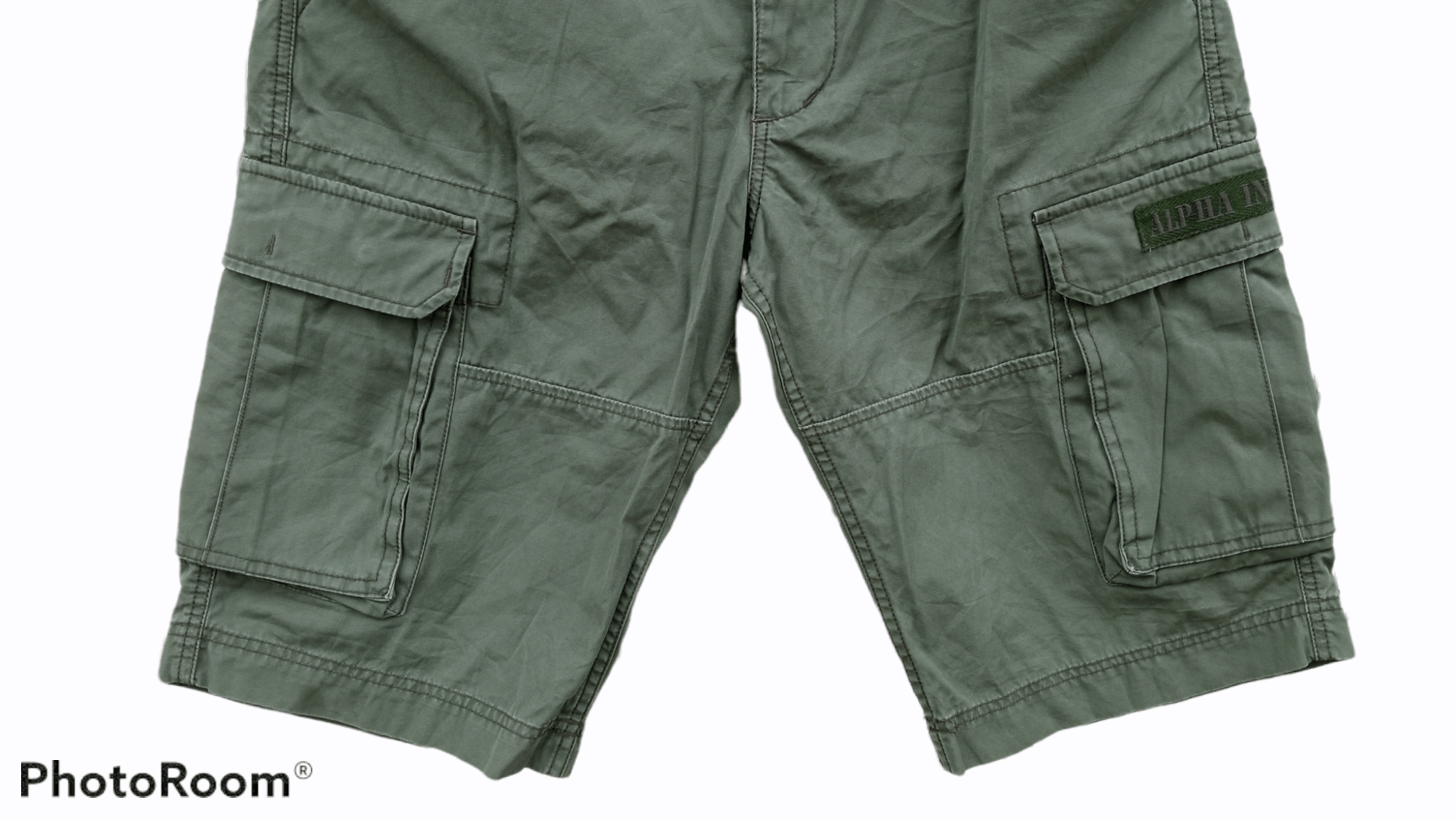 Alpha Industries × Vintage 🔥🔥Alpha Industries Multi Pockets Cargo Short Pants Size US 32 / EU 48 - 14 Thumbnail