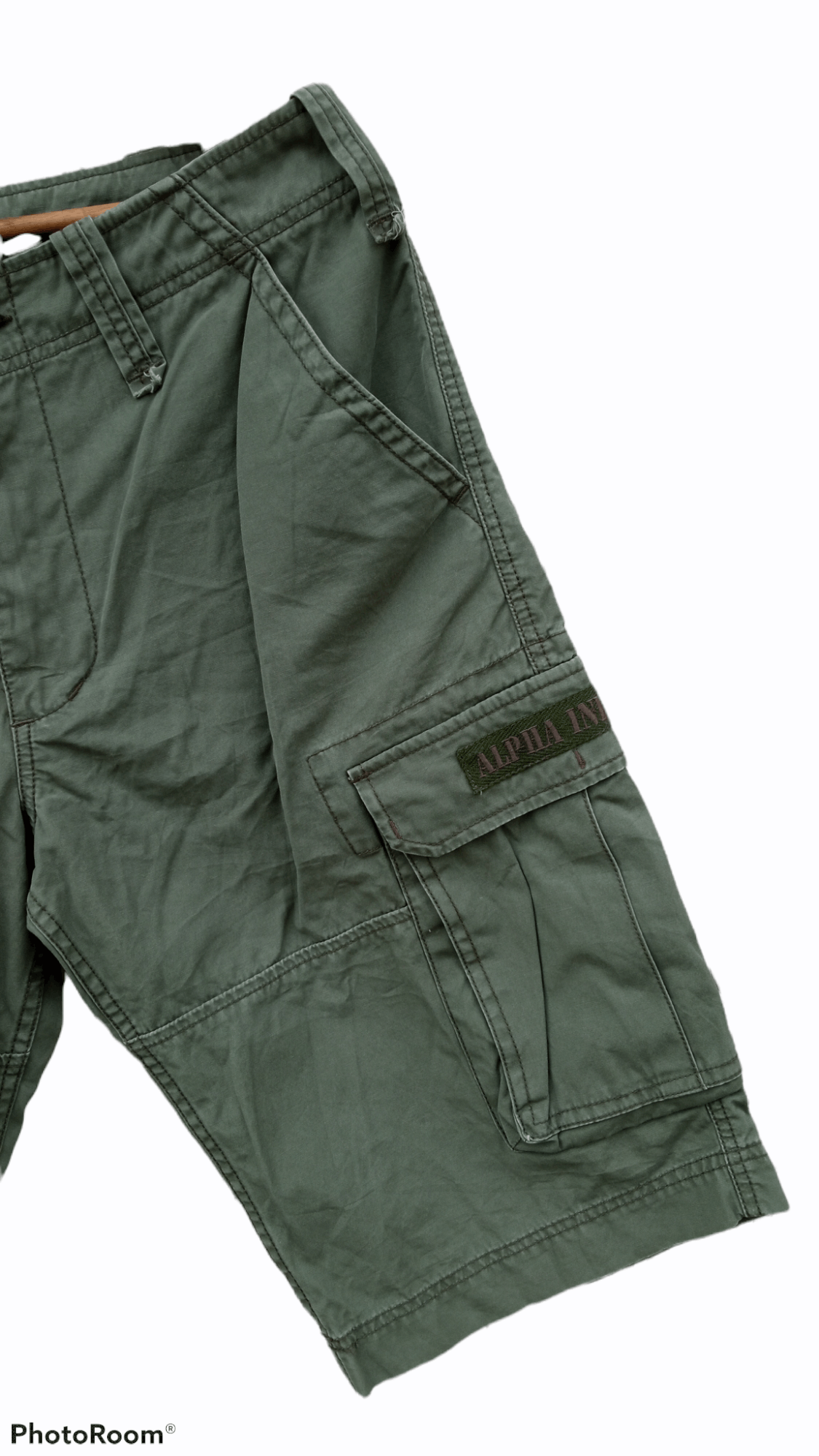 Alpha Industries × Vintage 🔥🔥Alpha Industries Multi Pockets Cargo Short Pants Size US 32 / EU 48 - 12 Thumbnail