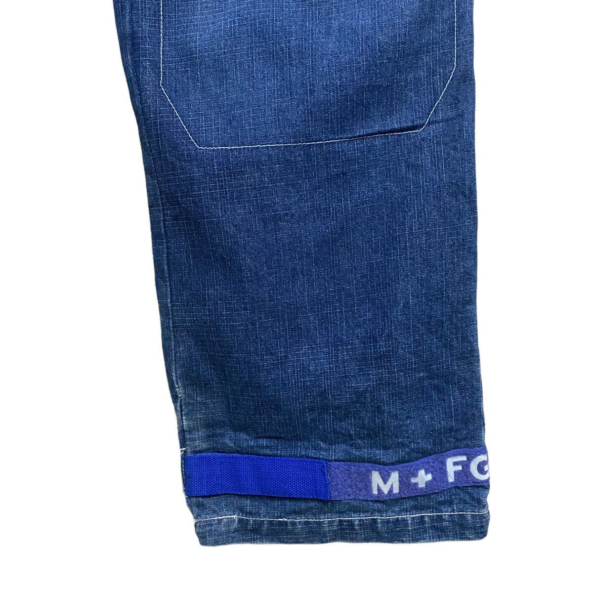 Marithe + Francois Girbaud Vintage Marithe Francois Girbaud Baggy Pants Velcro Stripe Size US 36 / EU 52 - 9 Thumbnail