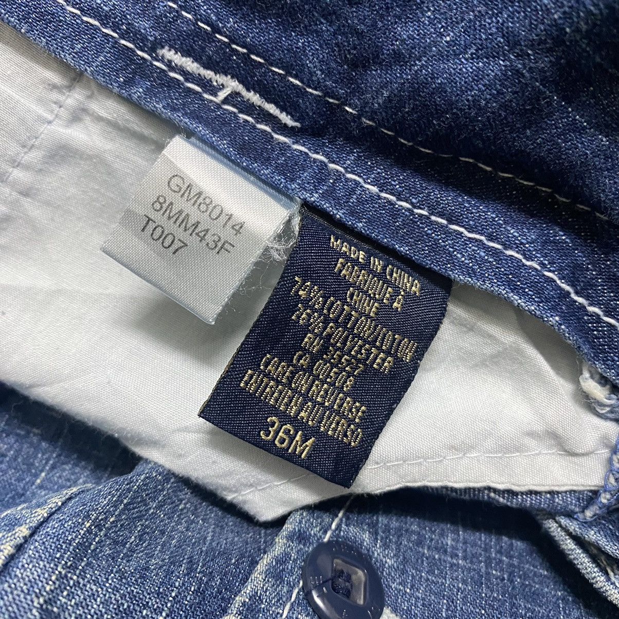 Marithe + Francois Girbaud Vintage Marithe Francois Girbaud Baggy Pants Velcro Stripe Size US 36 / EU 52 - 18 Thumbnail