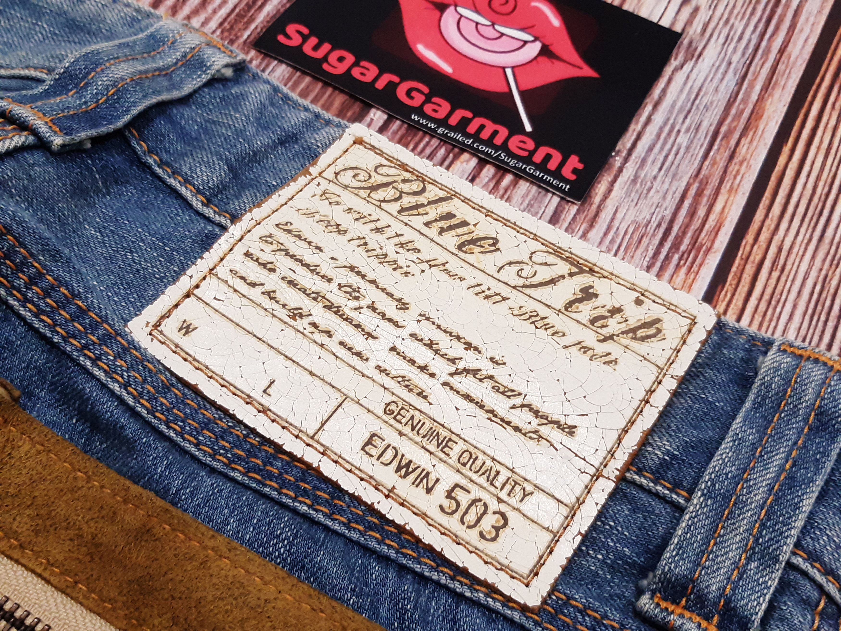 Edwin × Vintage Bootcut Flare Jeans EDWIN Vintage Size US 29 - 16 Thumbnail