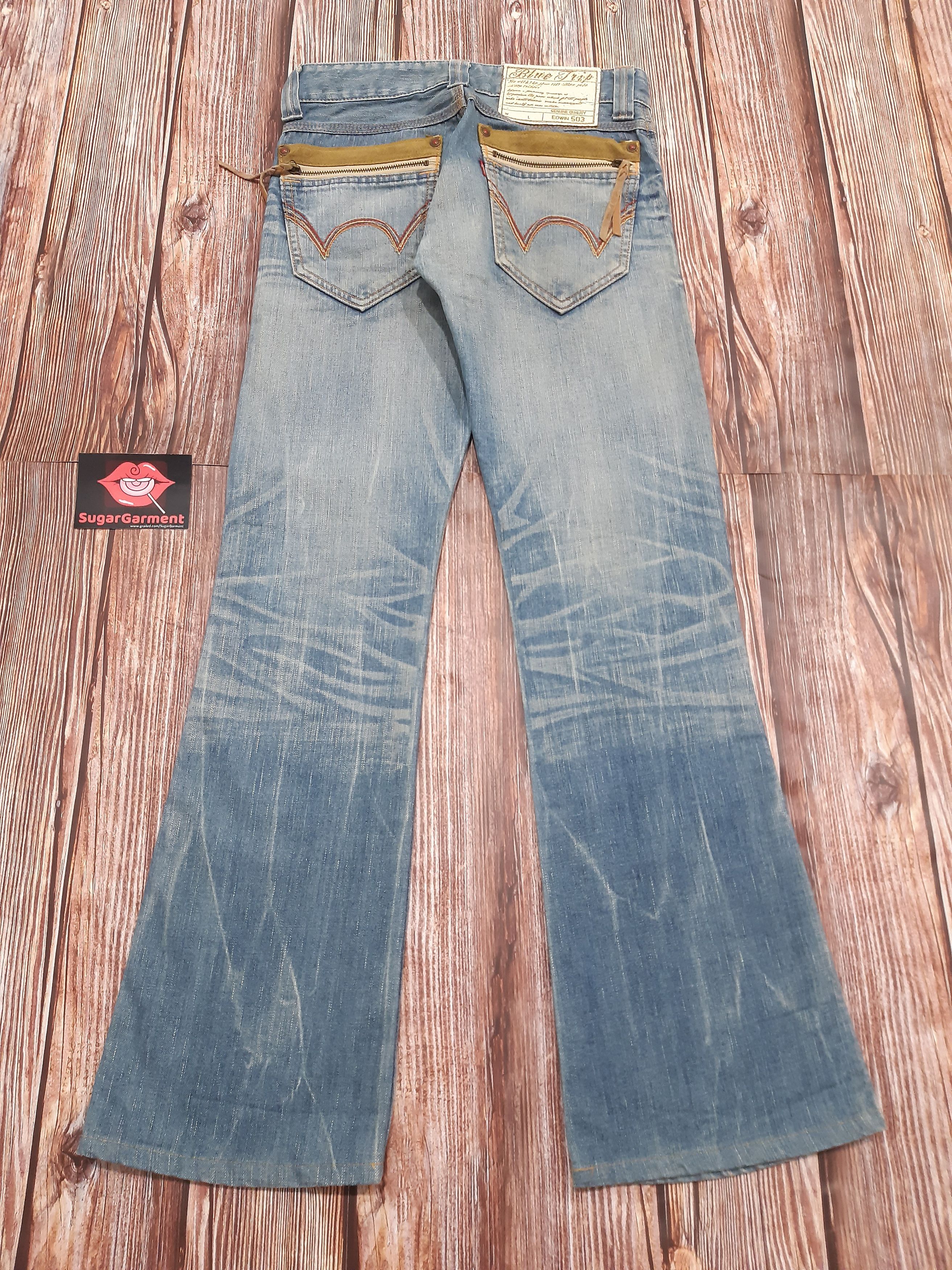 Edwin × Vintage Bootcut Flare Jeans EDWIN Vintage Size US 29 - 10 Thumbnail