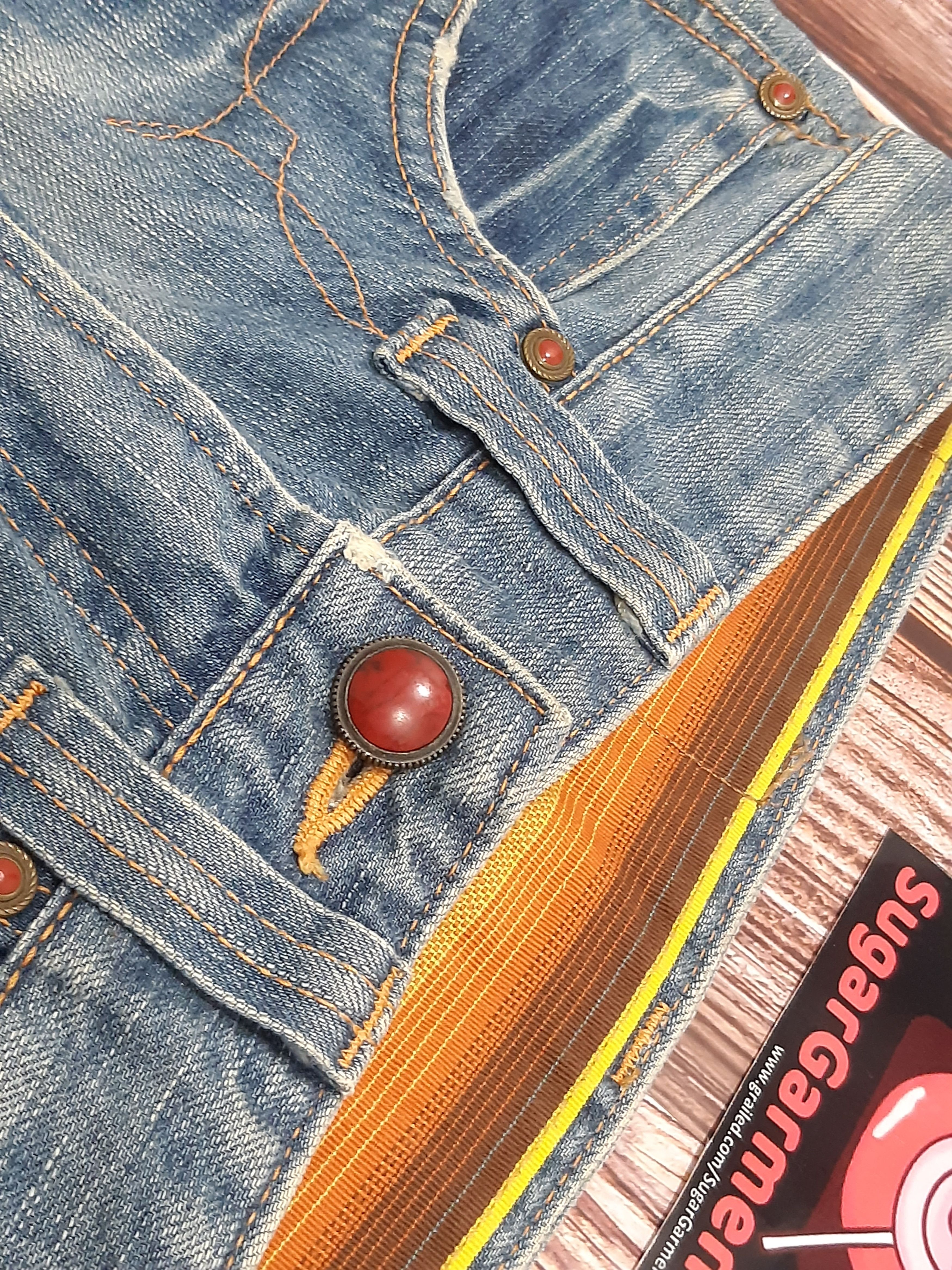 Edwin × Vintage Bootcut Flare Jeans EDWIN Vintage Size US 29 - 5 Thumbnail