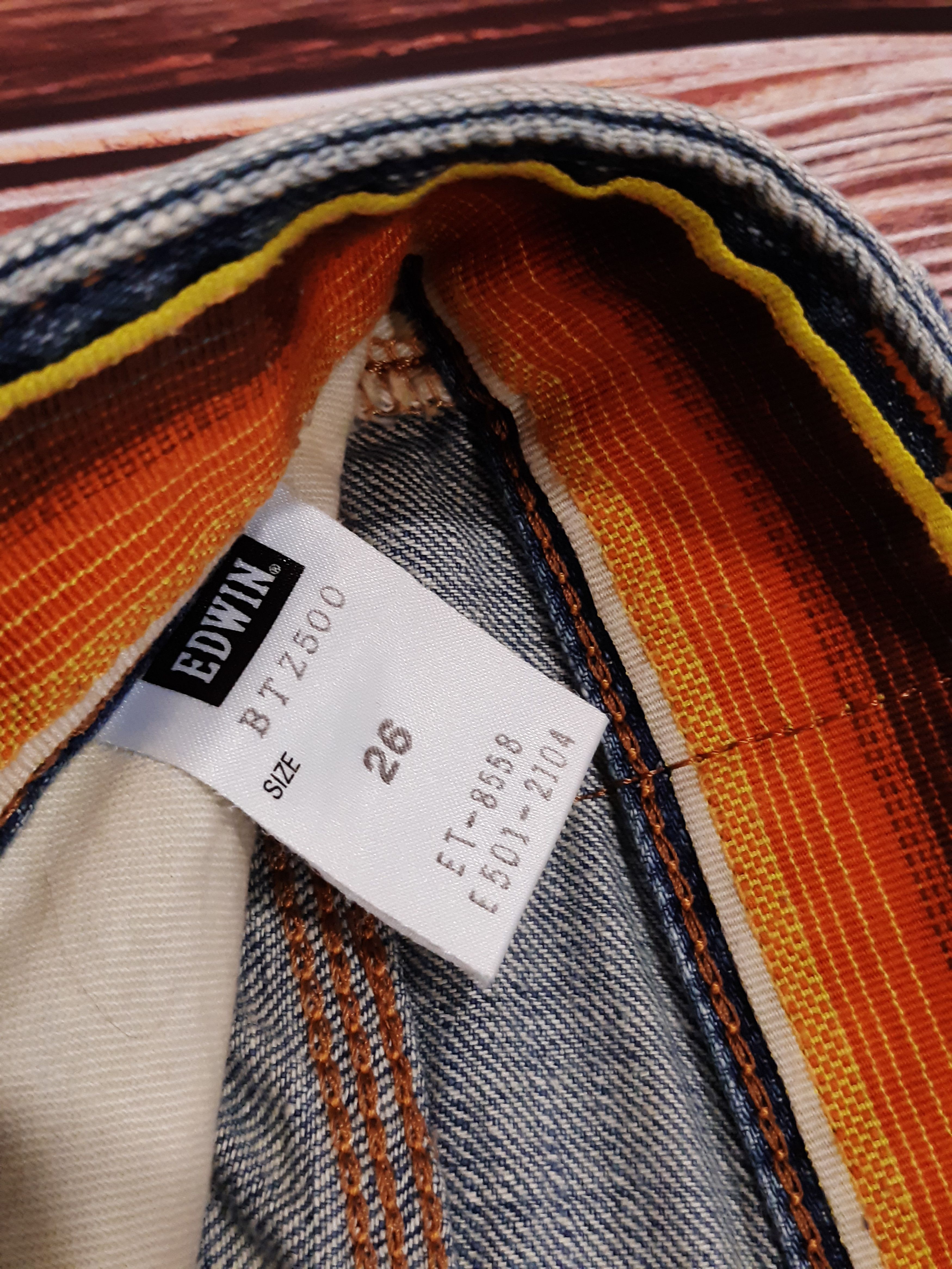 Edwin × Vintage Bootcut Flare Jeans EDWIN Vintage Size US 29 - 8 Thumbnail