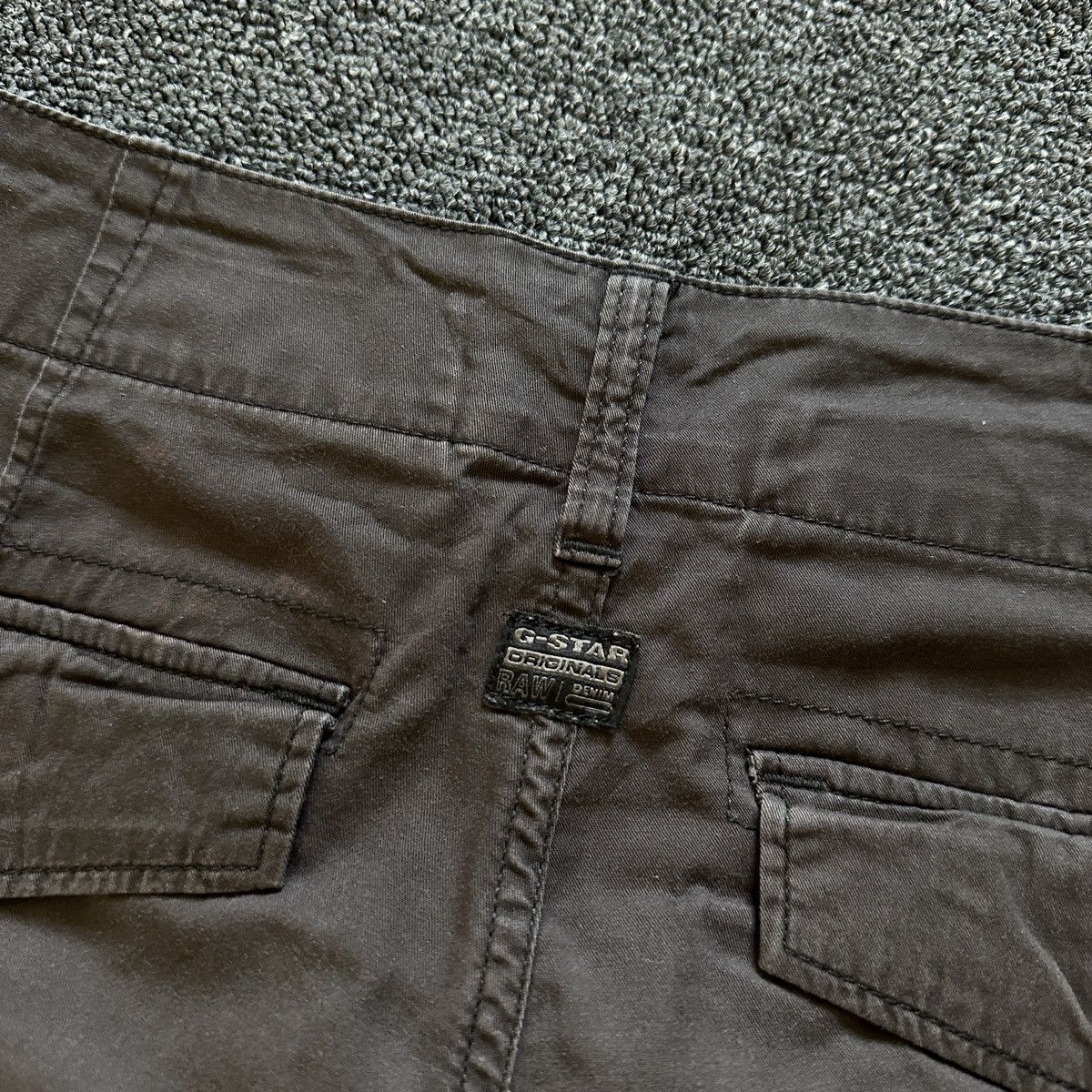 G-Star G-Star Raw Rovic Belt Combat Bermuda Shorts Size US 33 - 10 Thumbnail
