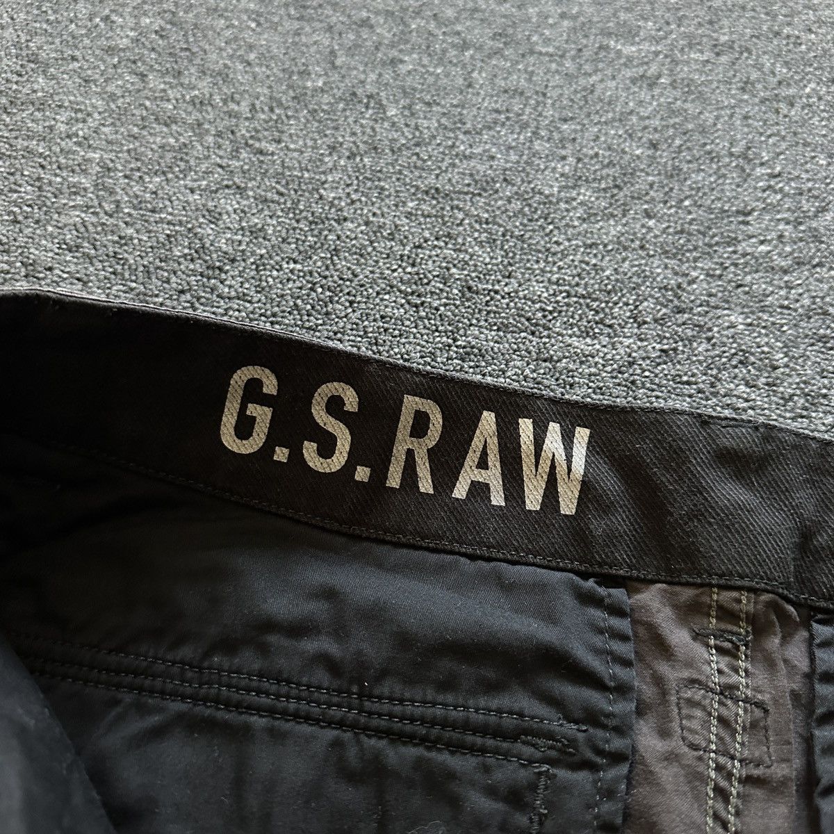 G-Star G-Star Raw Rovic Belt Combat Bermuda Shorts Size US 33 - 6 Thumbnail