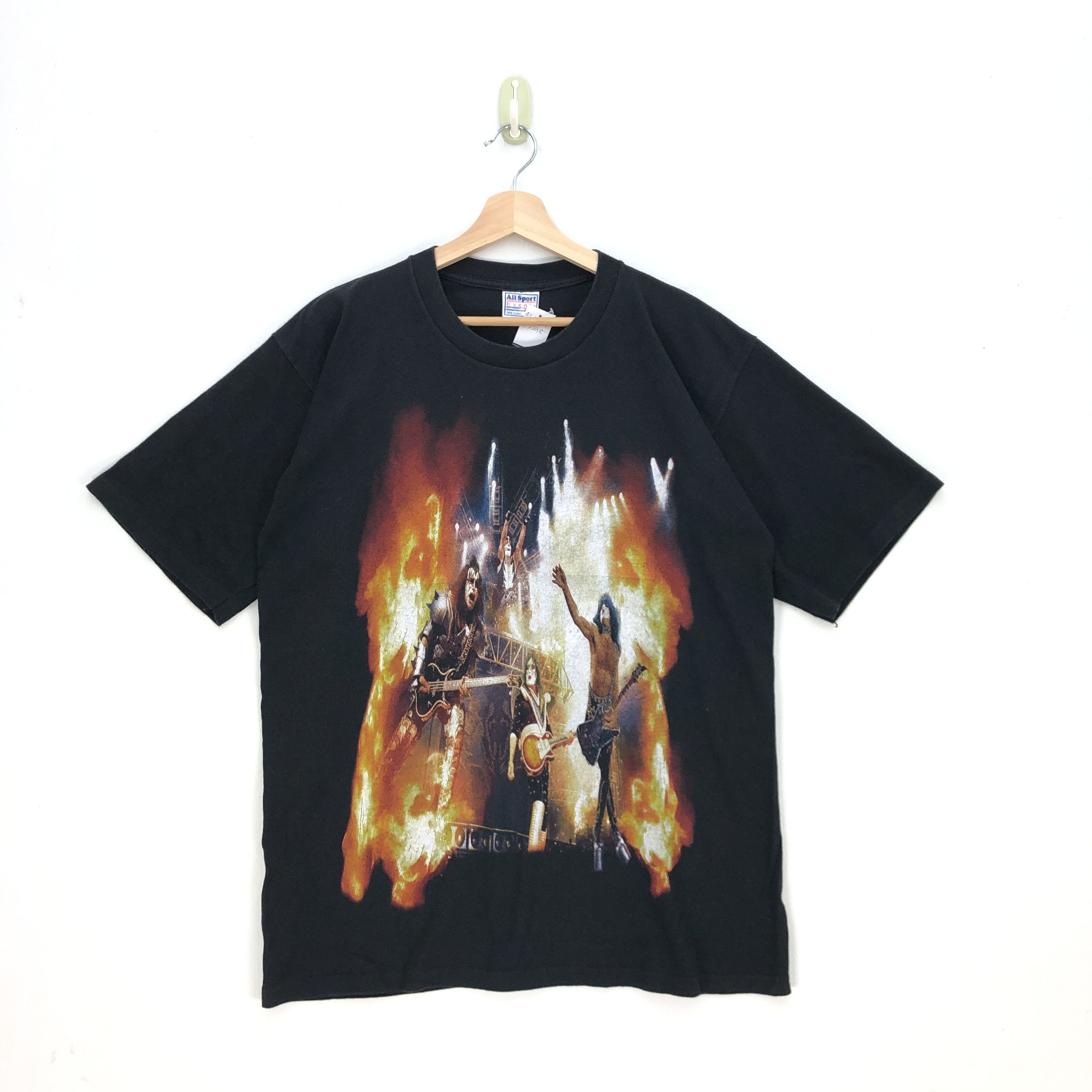 Band Tees Vintage Kiss T Shirt Kiss Band Tour Tees 56789 Size US M / EU 48-50 / 2 - 1 Thumbnail