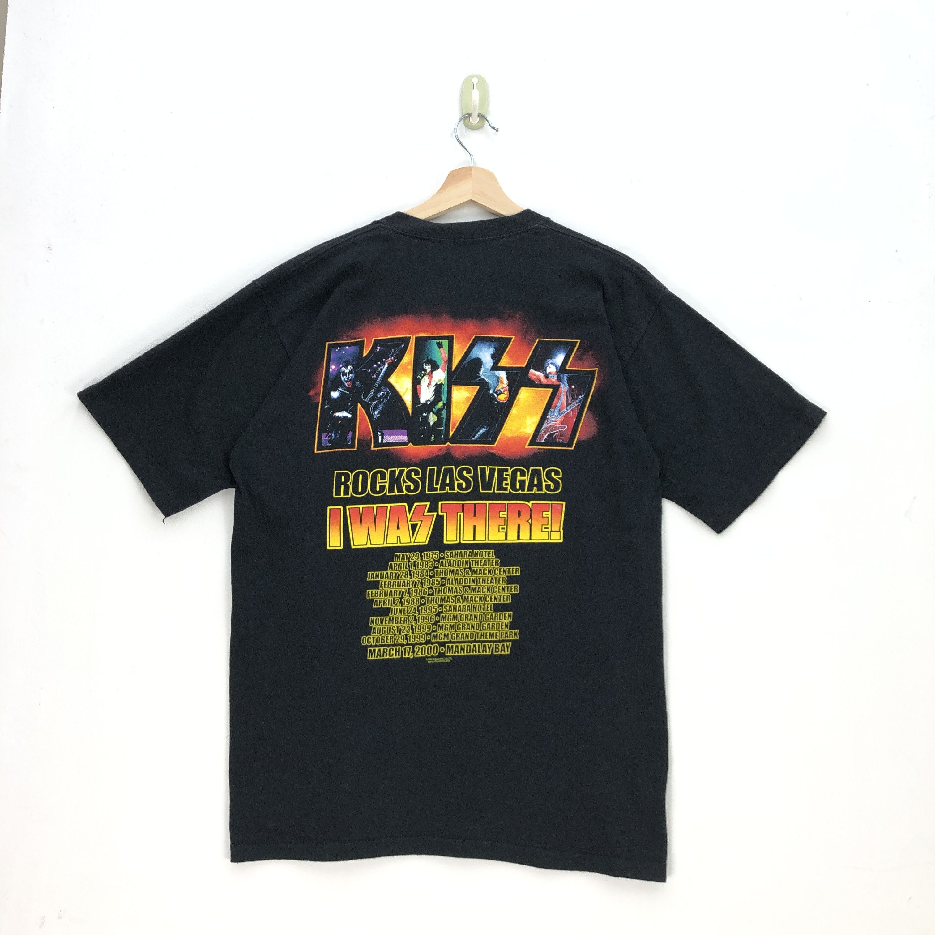 Band Tees Vintage Kiss T Shirt Kiss Band Tour Tees 56789 Size US M / EU 48-50 / 2 - 2 Thumbnail