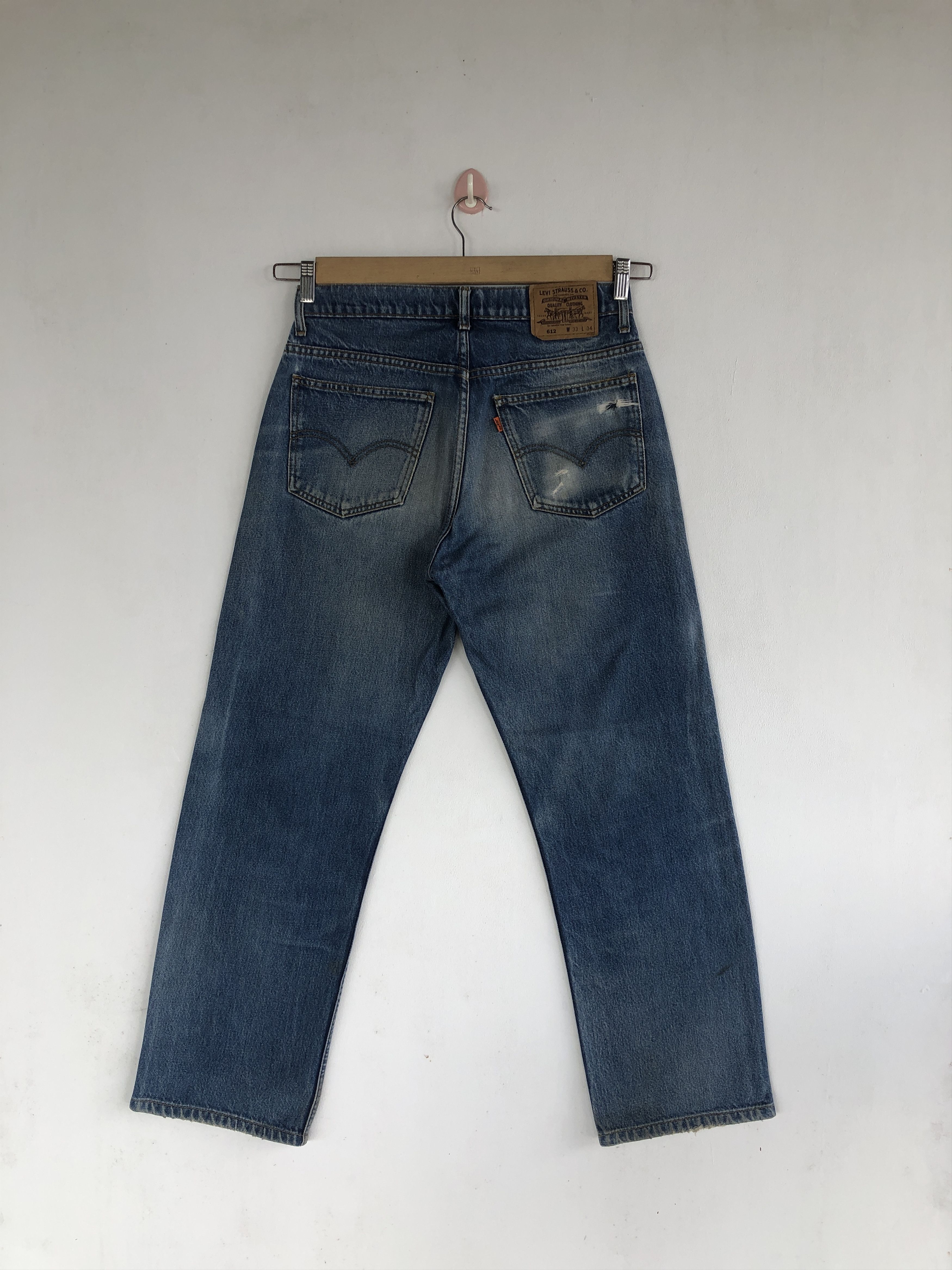 Levi's Vintage Levis Orange Tab Jeans Levi's 612 Distressed Denim Size 28" / US 6 / IT 42 - 2 Thumbnail