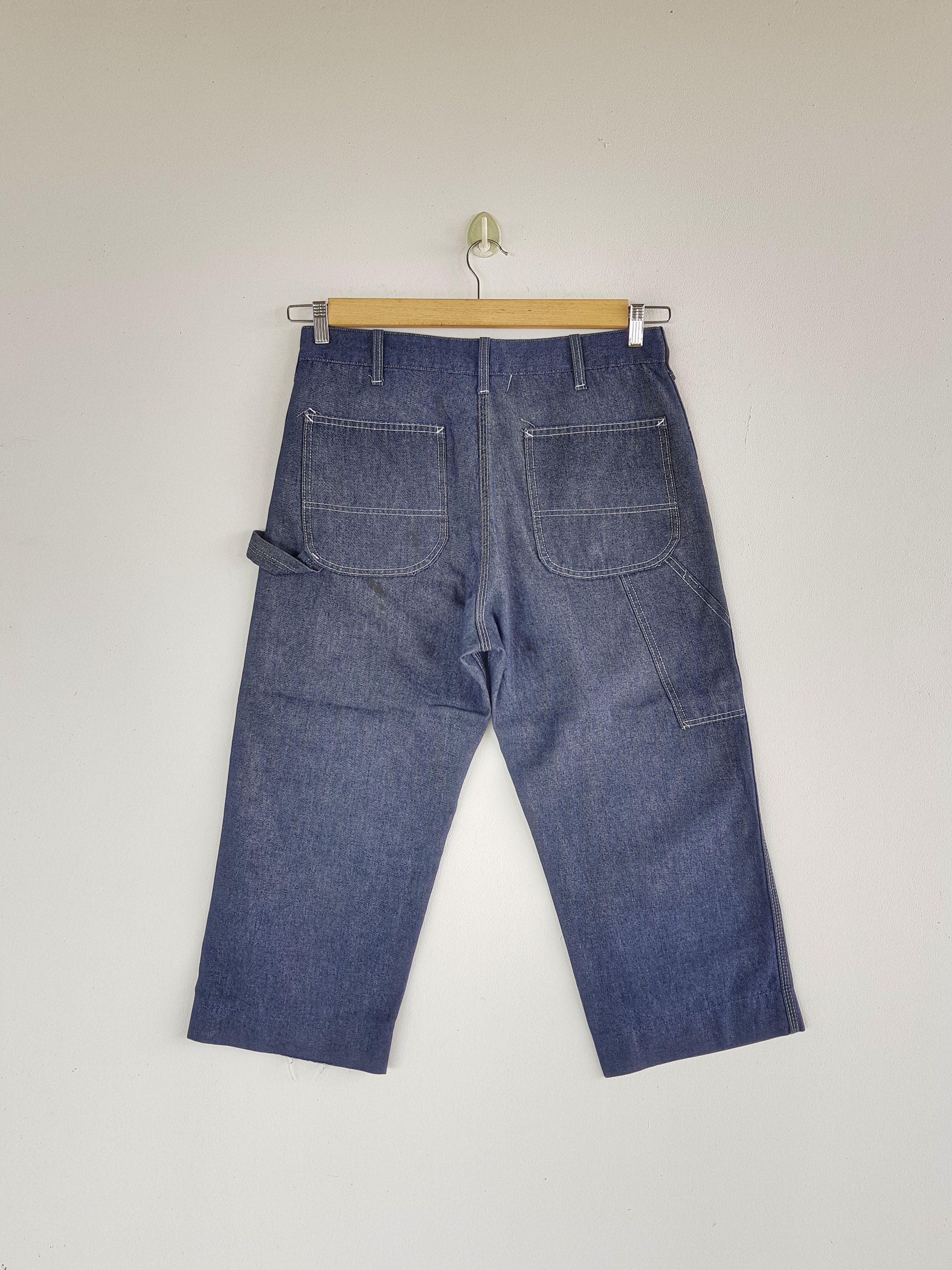 Sears Vintage 70s Sears Roebuck Workers Jeans Sears Denim Pants Size US 32 / EU 48 - 2 Thumbnail