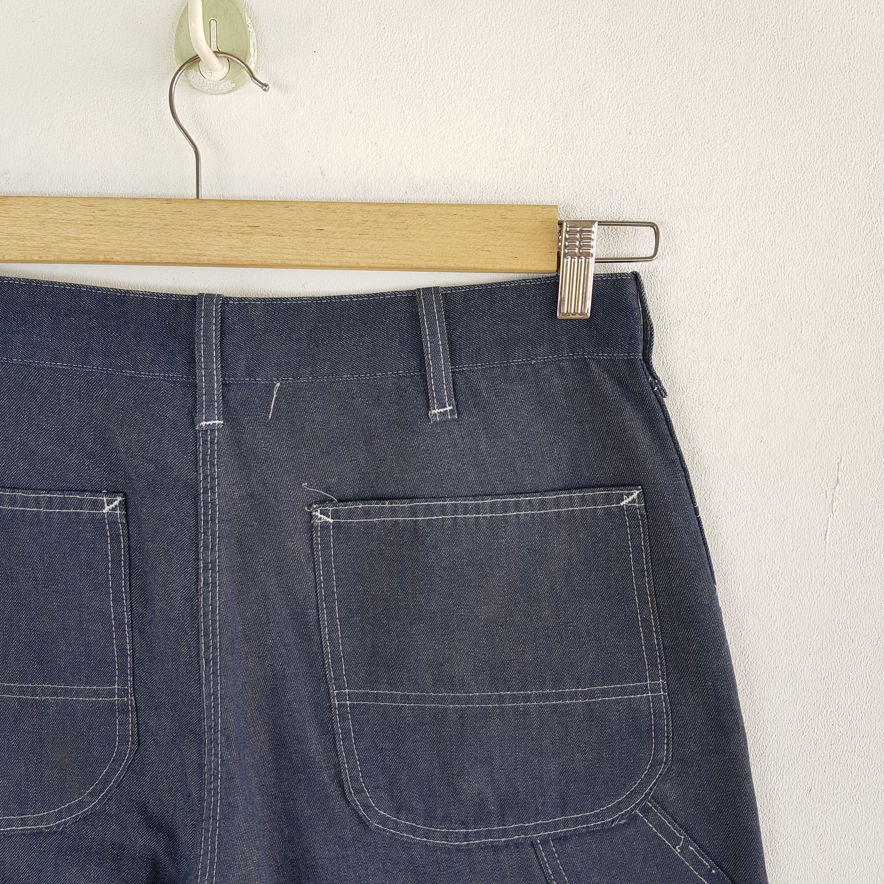 Sears Vintage 70s Sears Roebuck Workers Jeans Sears Denim Pants Size US 32 / EU 48 - 7 Thumbnail