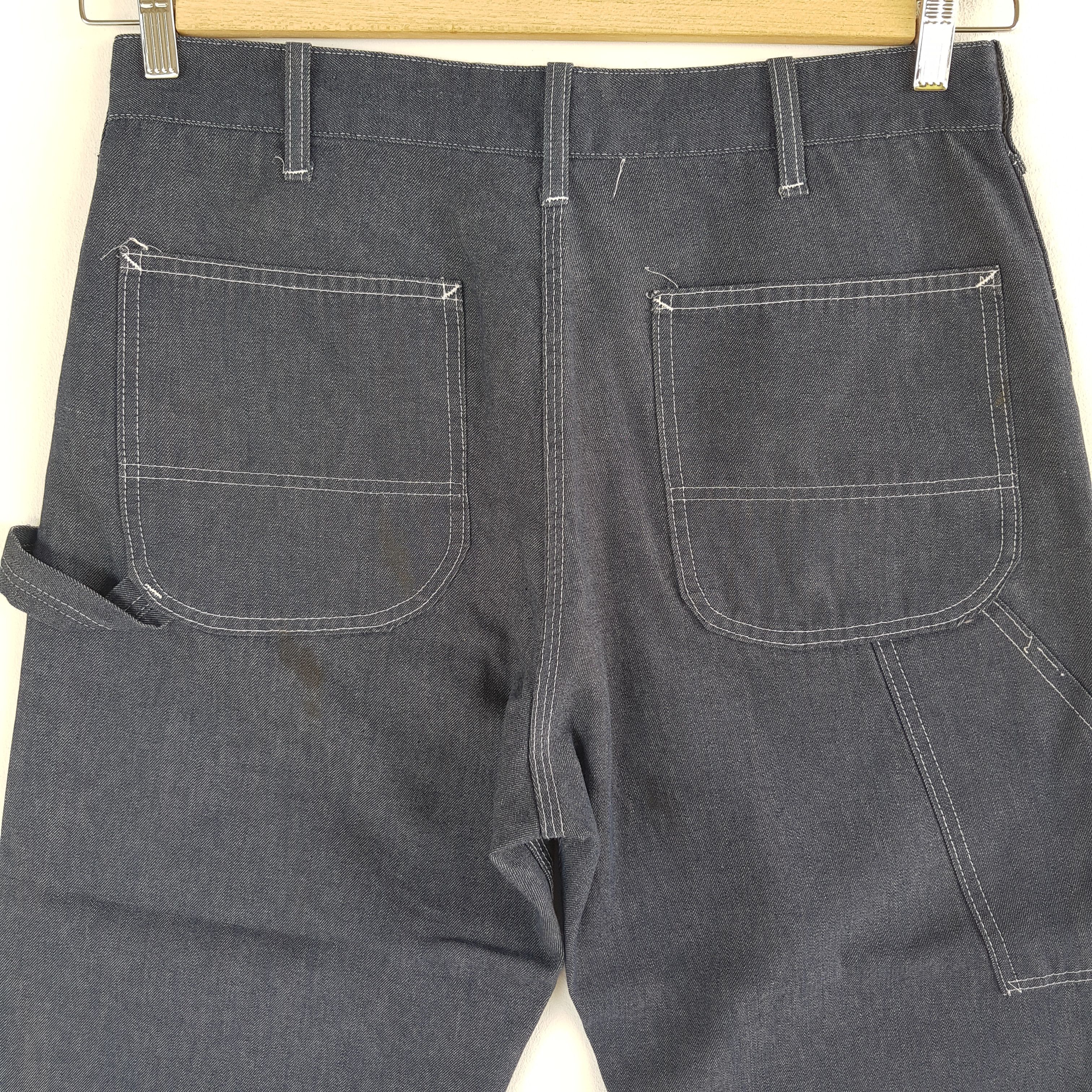 Sears Vintage 70s Sears Roebuck Workers Jeans Sears Denim Pants Size US 32 / EU 48 - 4 Thumbnail
