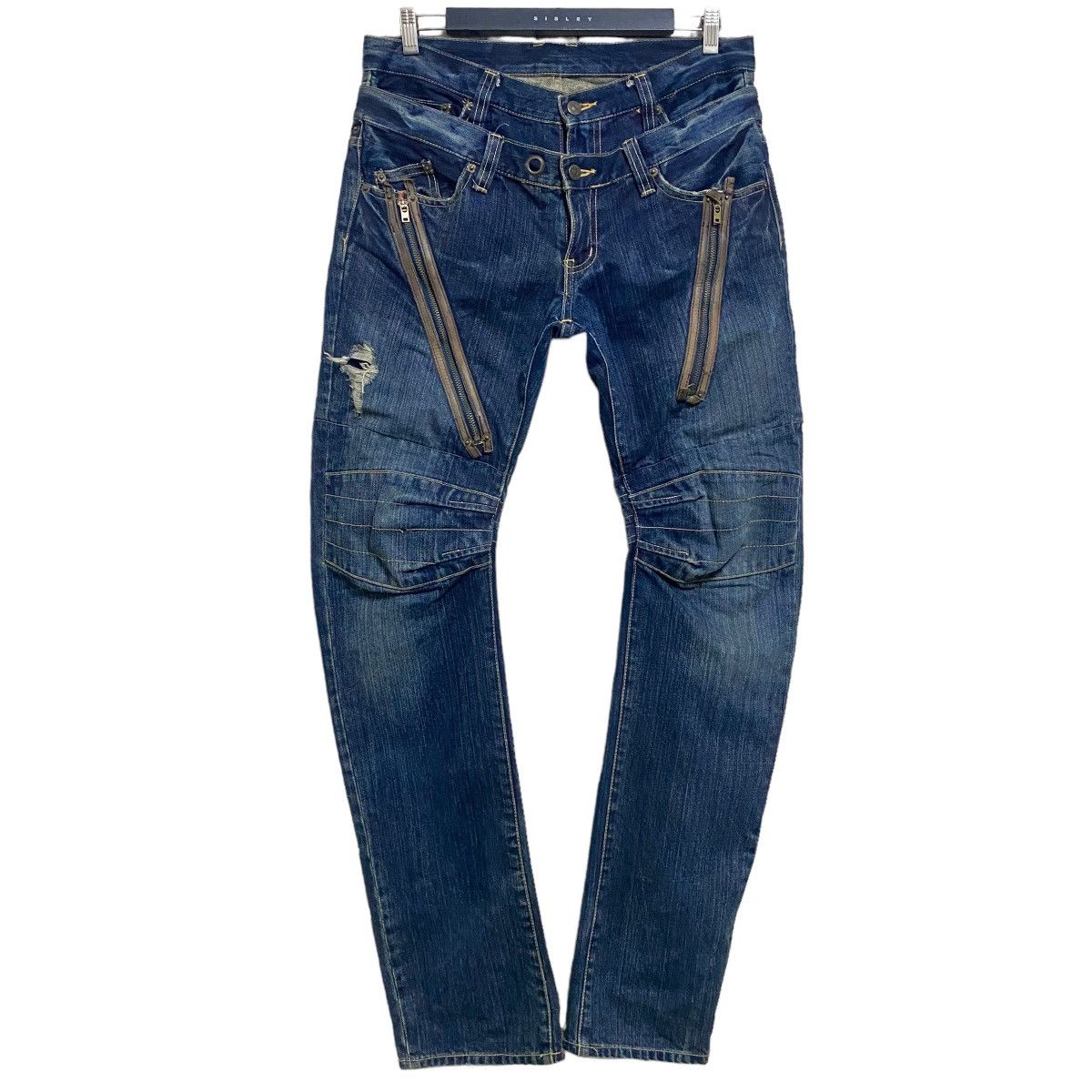PPFM PPFM Denim Double Waist Jeans Size US 34 / EU 50 - 1 Thumbnail