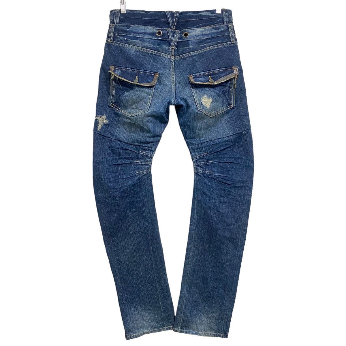 PPFM PPFM Denim Double Waist Jeans Size US 34 / EU 50 - 2 Thumbnail