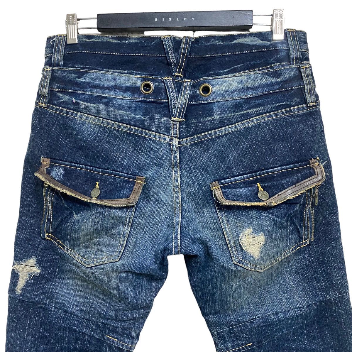 PPFM PPFM Denim Double Waist Jeans Size US 34 / EU 50 - 9 Thumbnail