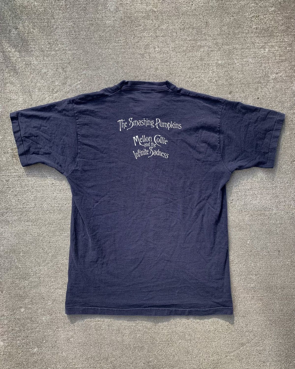 Band Tees 1995 Smashing Pumpkins Mellon Collie Heart Album Promo Tee Size US L / EU 52-54 / 3 - 2 Thumbnail