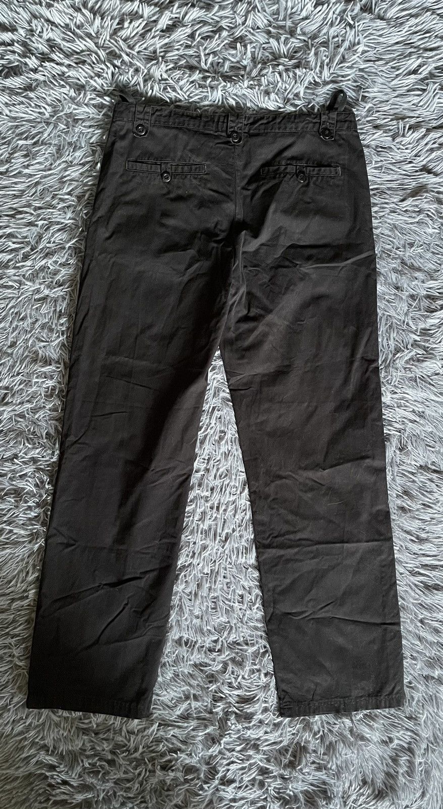 Helmut Lang × Vintage Helmut Lang avant garde black minimalist pants Size 27" / US 4 / IT 40 - 9 Thumbnail