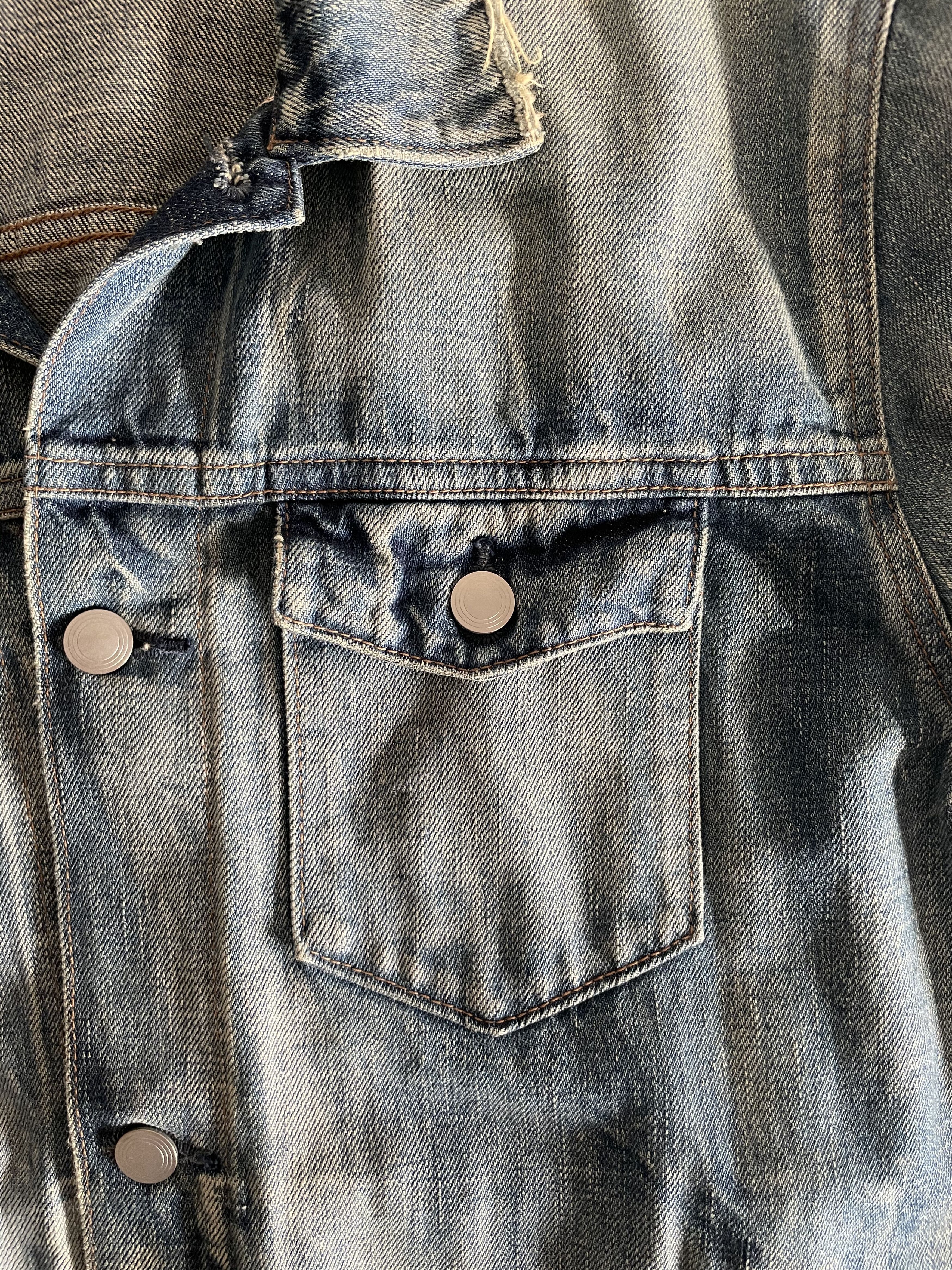 John Elliott Selvage Mr Porter Exclusive First Denim Thumper Jacket Size US M / EU 48-50 / 2 - 4 Thumbnail