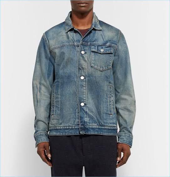 John Elliott Selvage Mr Porter Exclusive First Denim Thumper Jacket Size US M / EU 48-50 / 2 - 2 Thumbnail