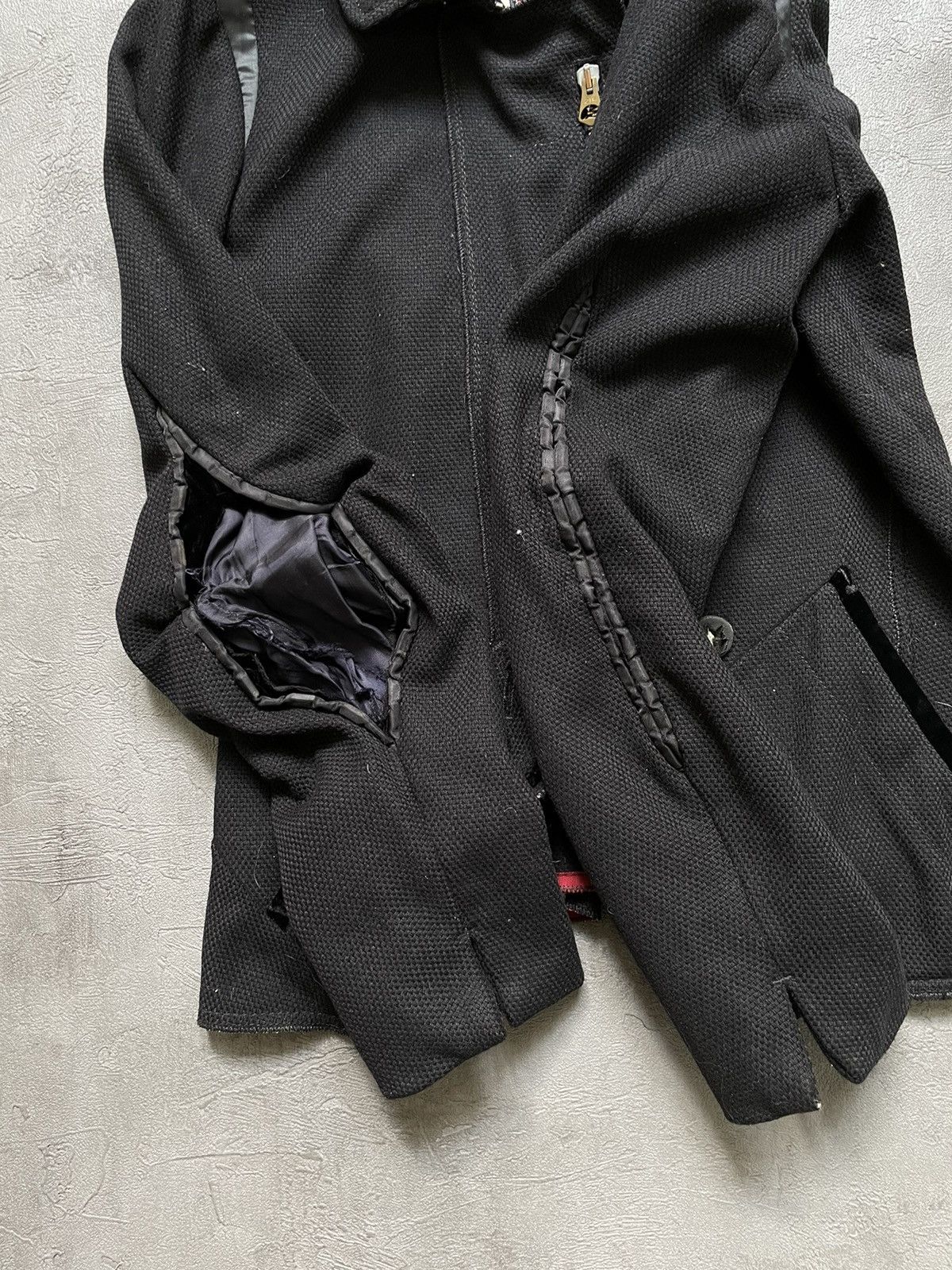 Marithe + Francois Girbaud × Vintage Vintage Marithe Francois Girbaud jacket with magnets Size S / US 4 / IT 40 - 2 Thumbnail