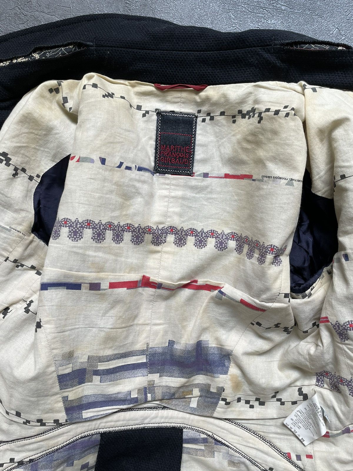 Marithe + Francois Girbaud × Vintage Vintage Marithe Francois Girbaud jacket with magnets Size S / US 4 / IT 40 - 17 Thumbnail