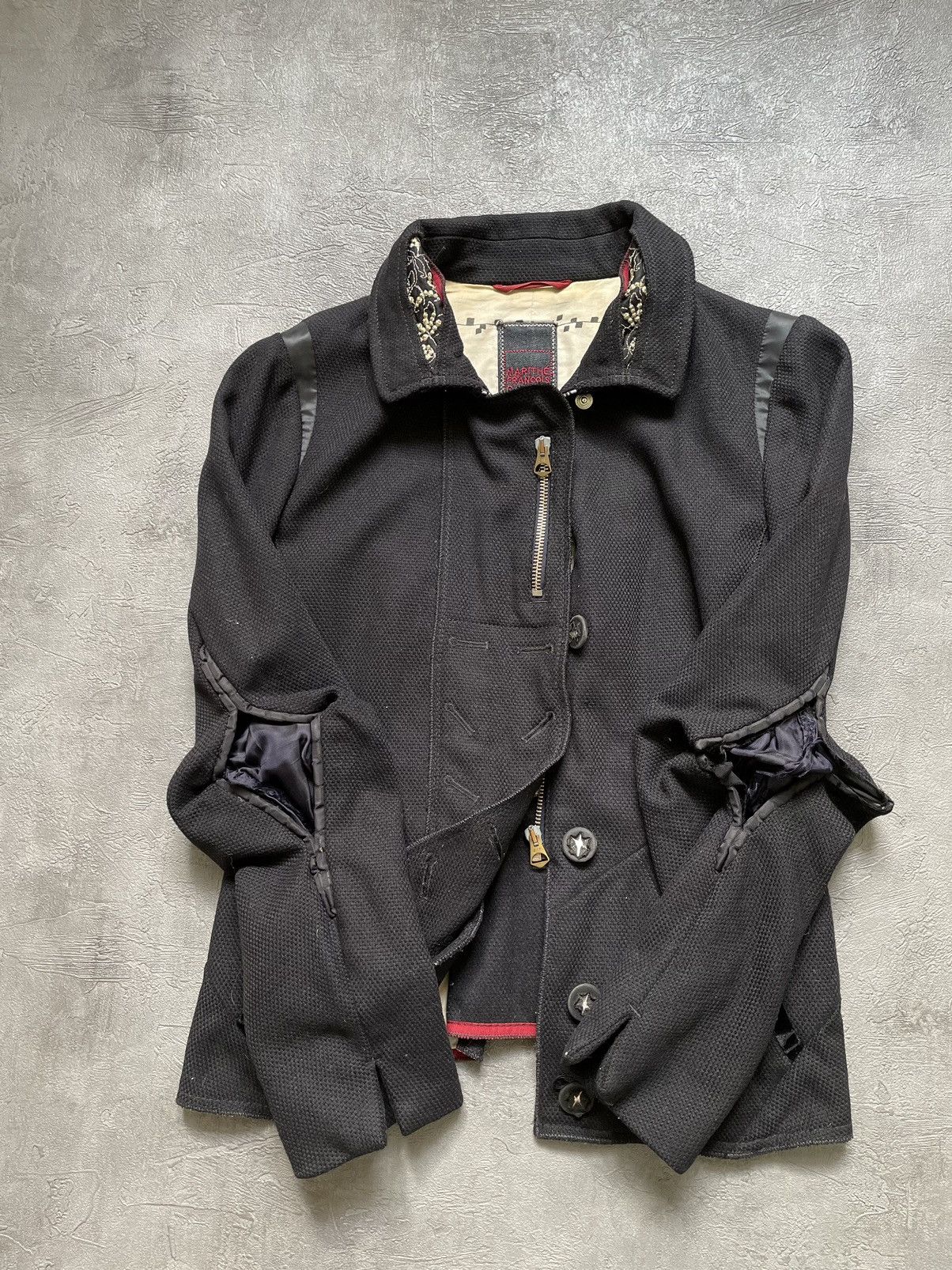 Marithe + Francois Girbaud × Vintage Vintage Marithe Francois Girbaud jacket with magnets Size S / US 4 / IT 40 - 3 Thumbnail