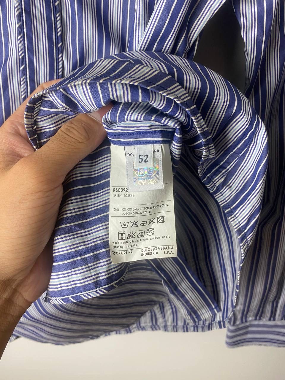 Dolce & Gabbana Dolce & Gabbana Luxury shirt size L Size US L / EU 52-54 / 3 - 6 Thumbnail