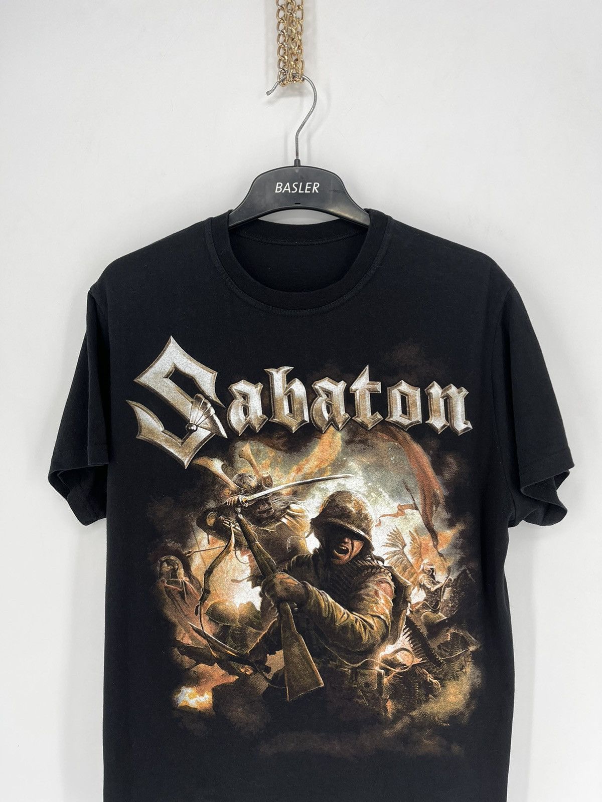 Band Tees Vintage Y2K SABATON x THE LAST STAND Band Tees Size US M / EU 48-50 / 2 - 5 Thumbnail