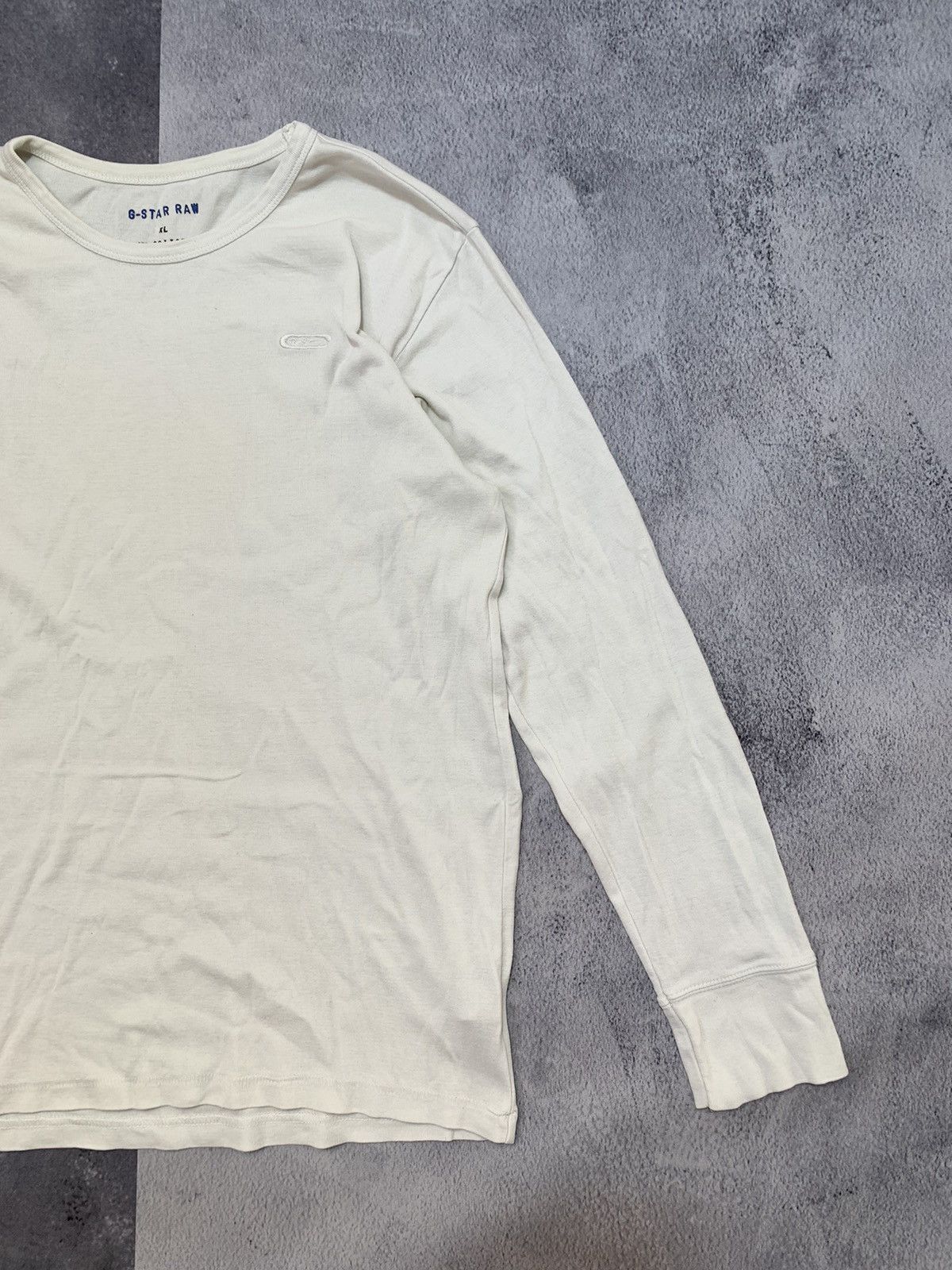 G-Star × Vintage Vintage Y2K G-STAR RAW long sleeve t-shirt streetwear sizeXL Size US XL / EU 56 / 4 - 2 Thumbnail