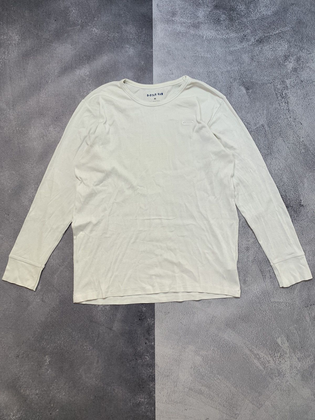 G-Star × Vintage Vintage Y2K G-STAR RAW long sleeve t-shirt streetwear sizeXL Size US XL / EU 56 / 4 - 1 Thumbnail