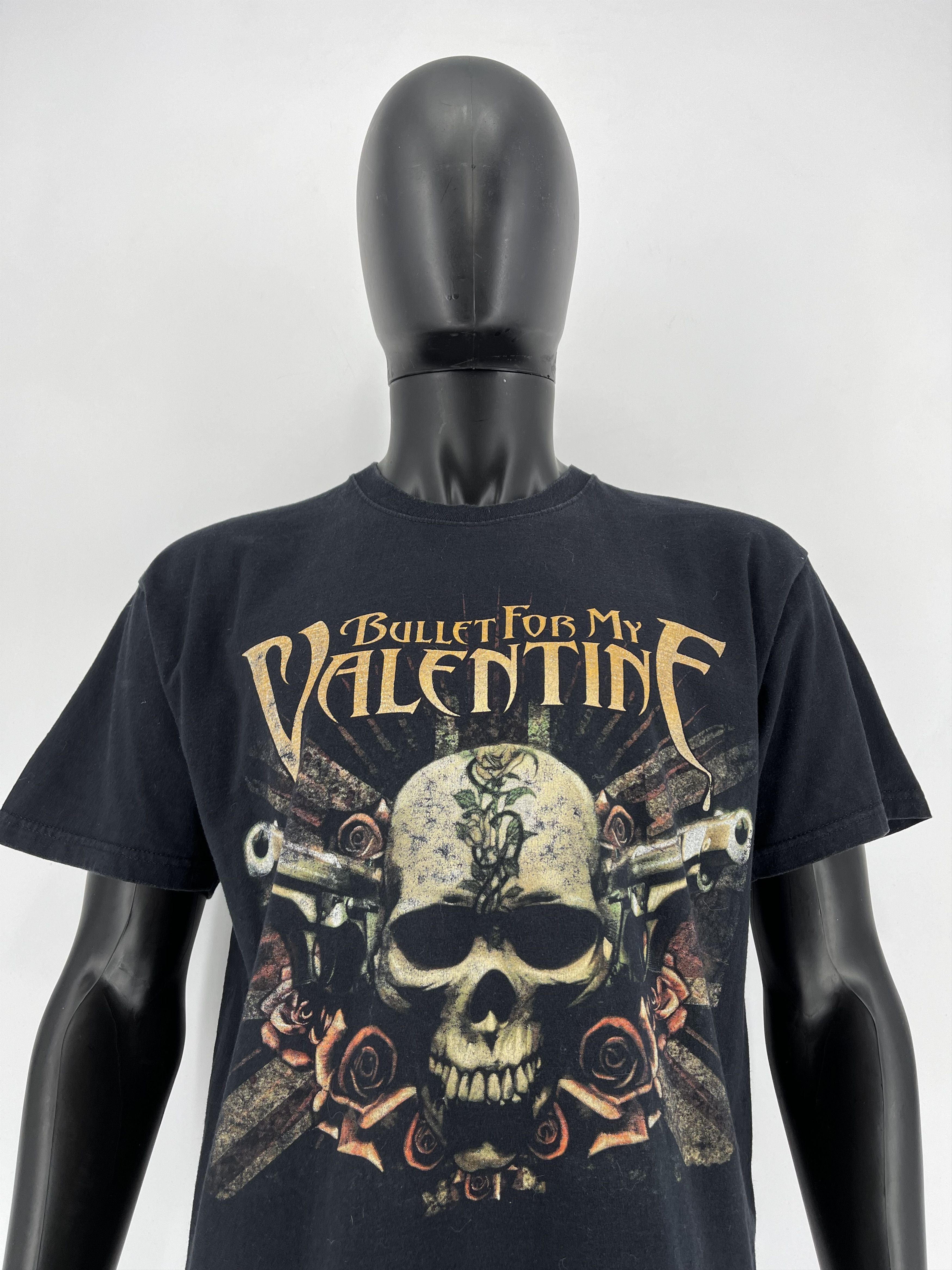 Band Tees × Vintage Vintage y2k bullet for my valentine band tshirt Size US L / EU 52-54 / 3 - 6 Thumbnail