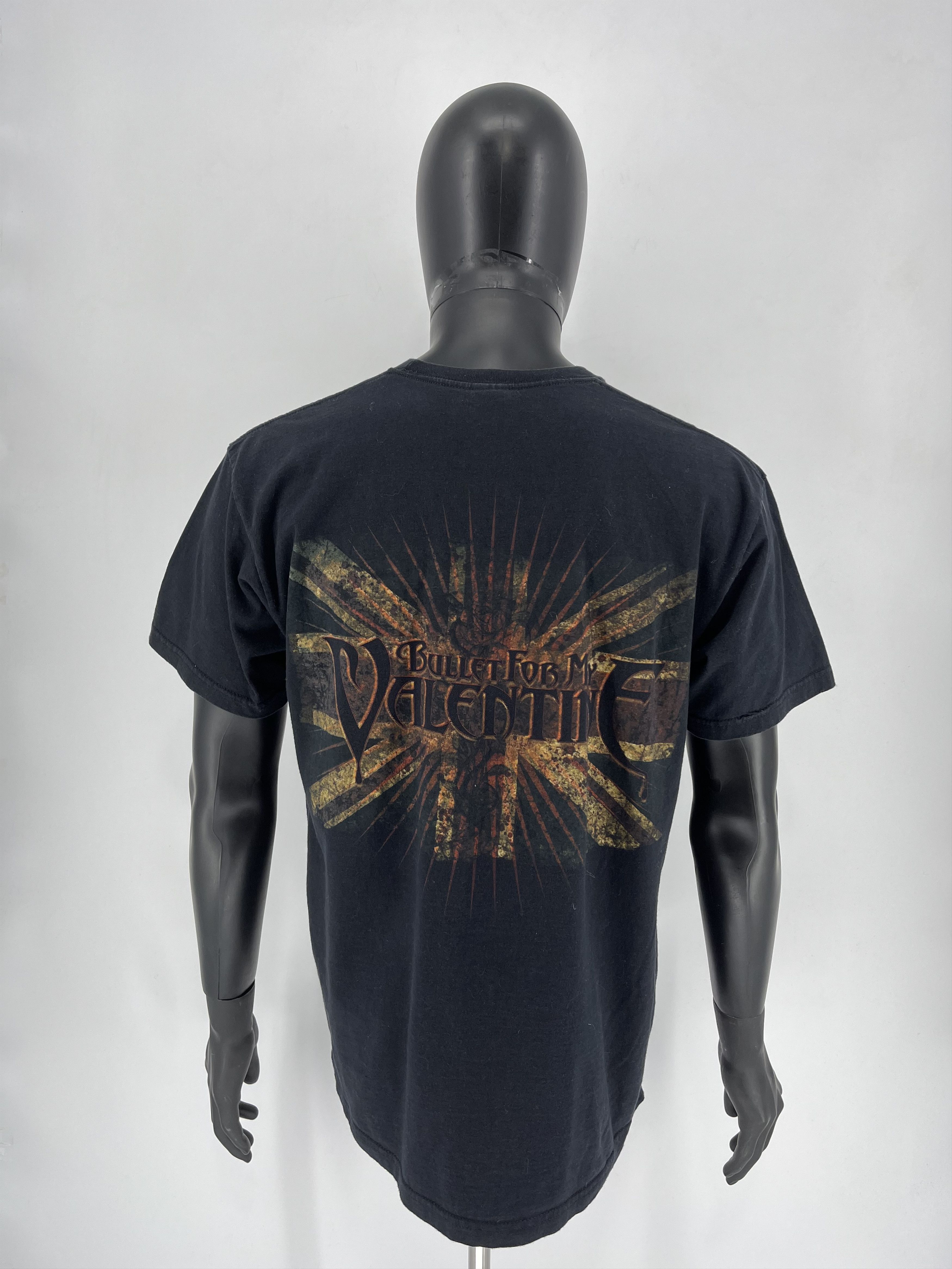 Band Tees × Vintage Vintage y2k bullet for my valentine band tshirt Size US L / EU 52-54 / 3 - 7 Thumbnail