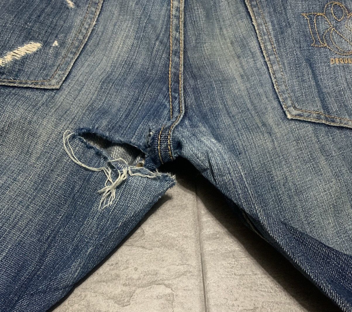 Dsquared2 Vintage Dsquared 2 Made In Italy Faded Blue Jeans Size US 34 / EU 50 - 8 Thumbnail