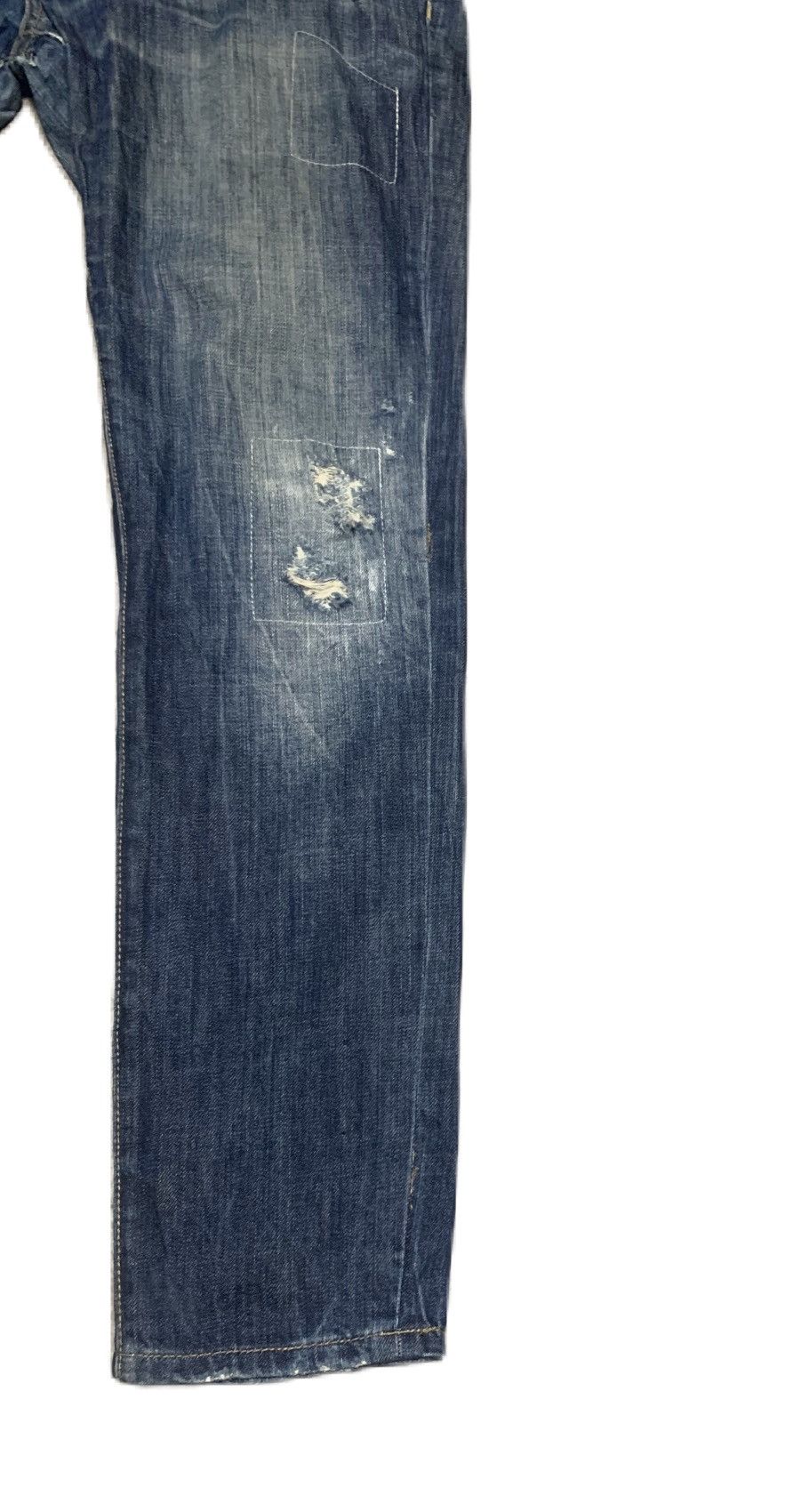 Dsquared2 Vintage Dsquared 2 Made In Italy Faded Blue Jeans Size US 34 / EU 50 - 3 Thumbnail
