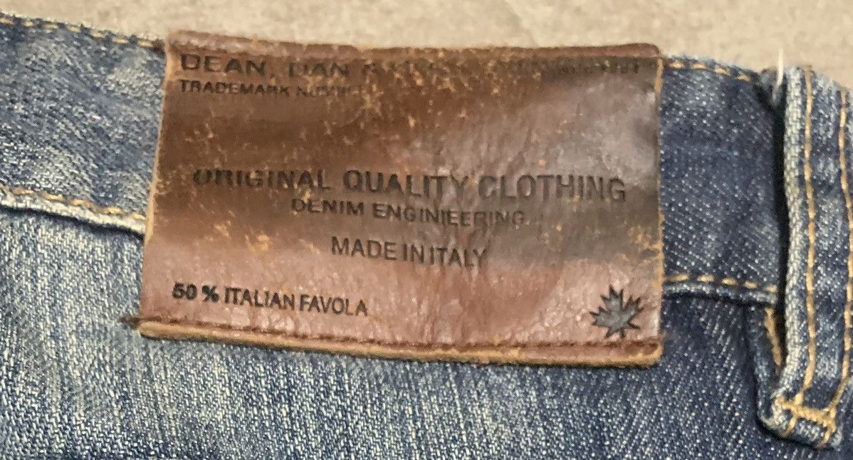 Dsquared2 Vintage Dsquared 2 Made In Italy Faded Blue Jeans Size US 34 / EU 50 - 10 Thumbnail